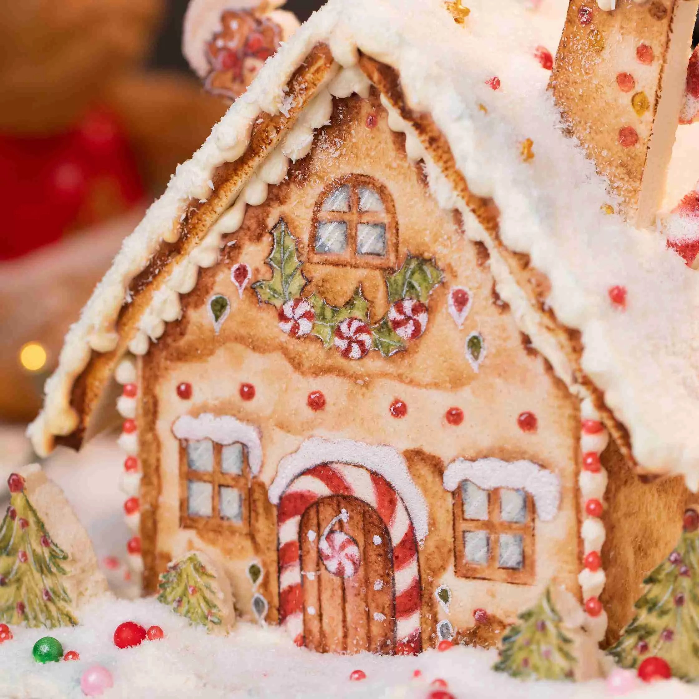 Christmas-Themed Hand-Painted Cake Masterclass