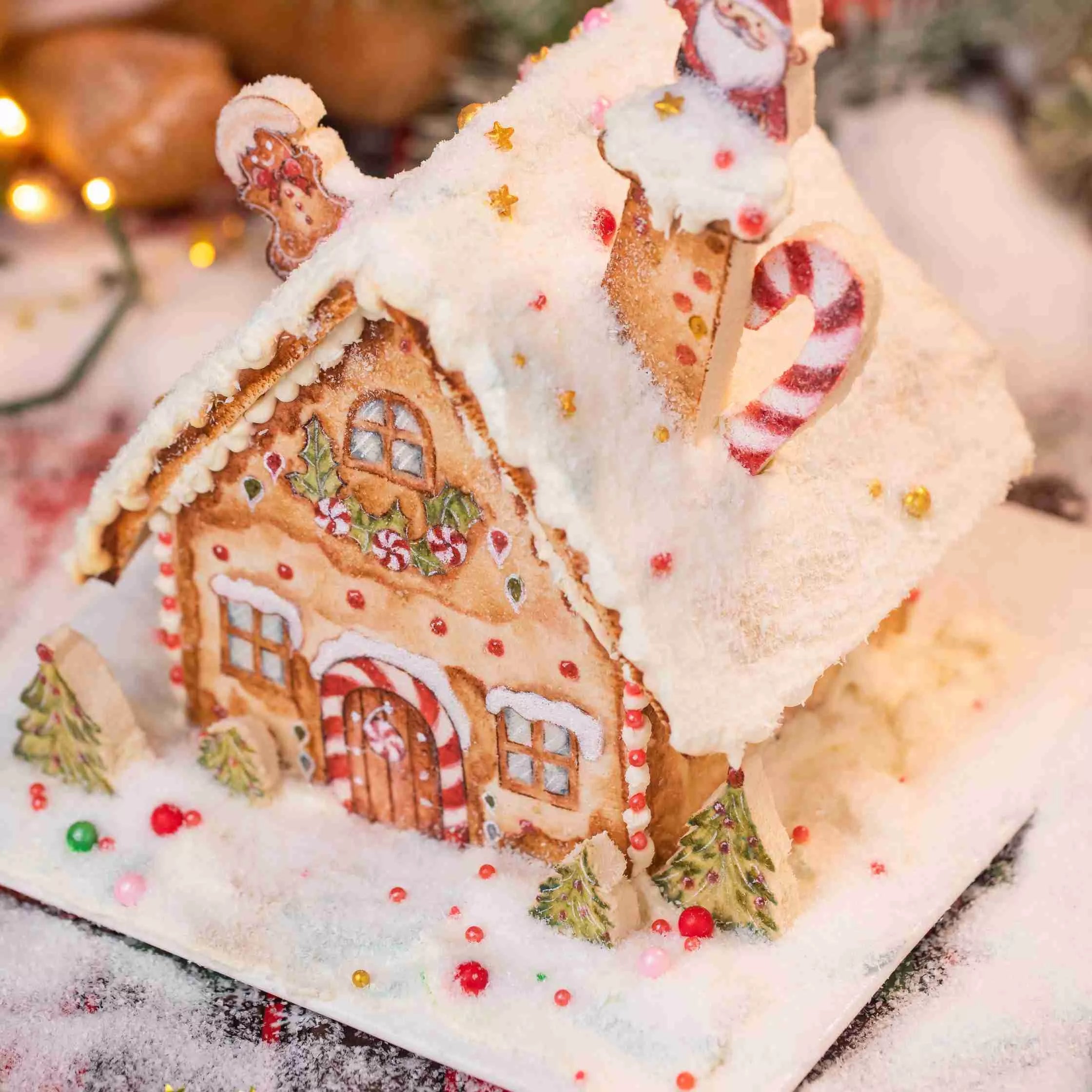 Christmas-Themed Hand-Painted Cake Masterclass