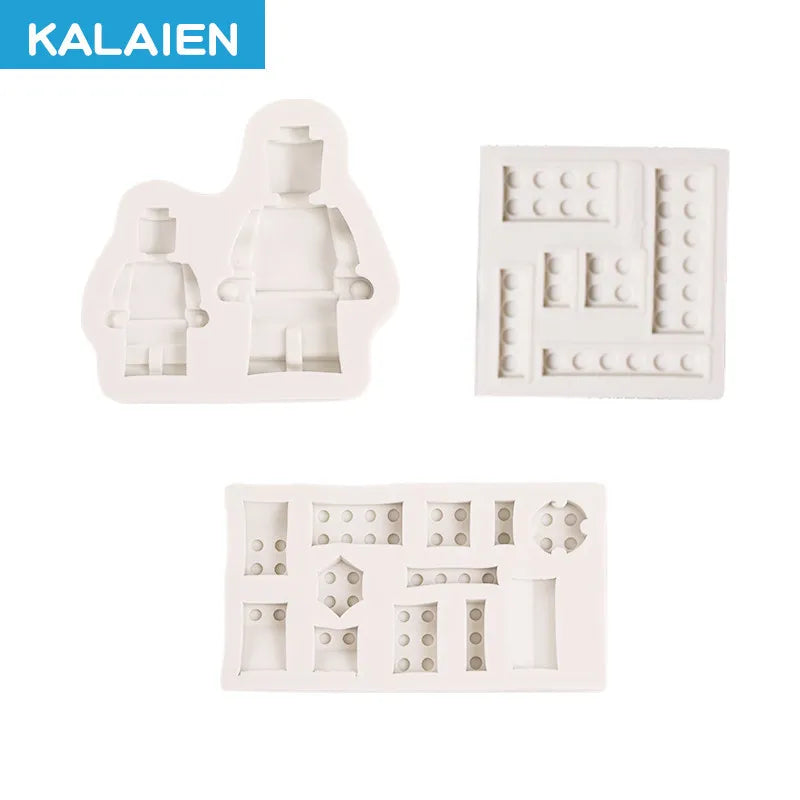 Building Blocks Fondant Mold