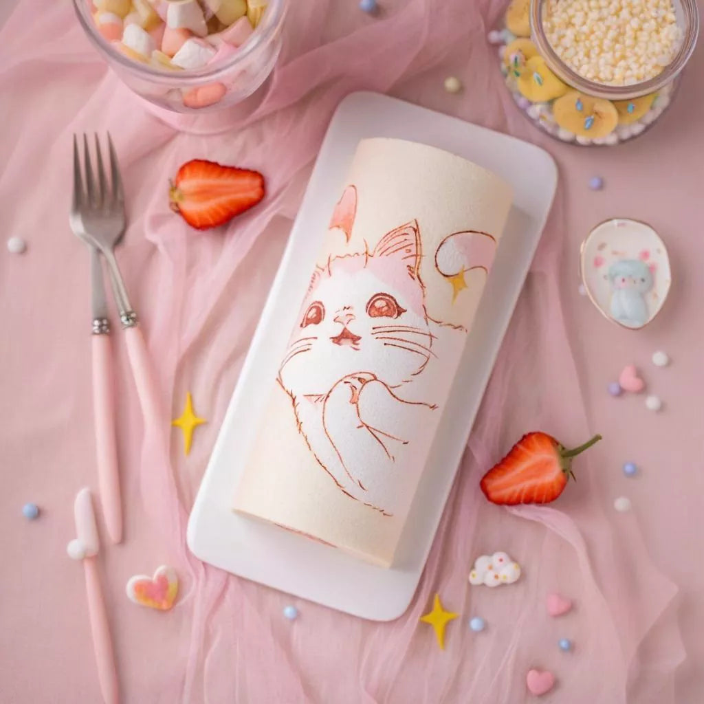Delightful Kitten Cake Roll Masterclass