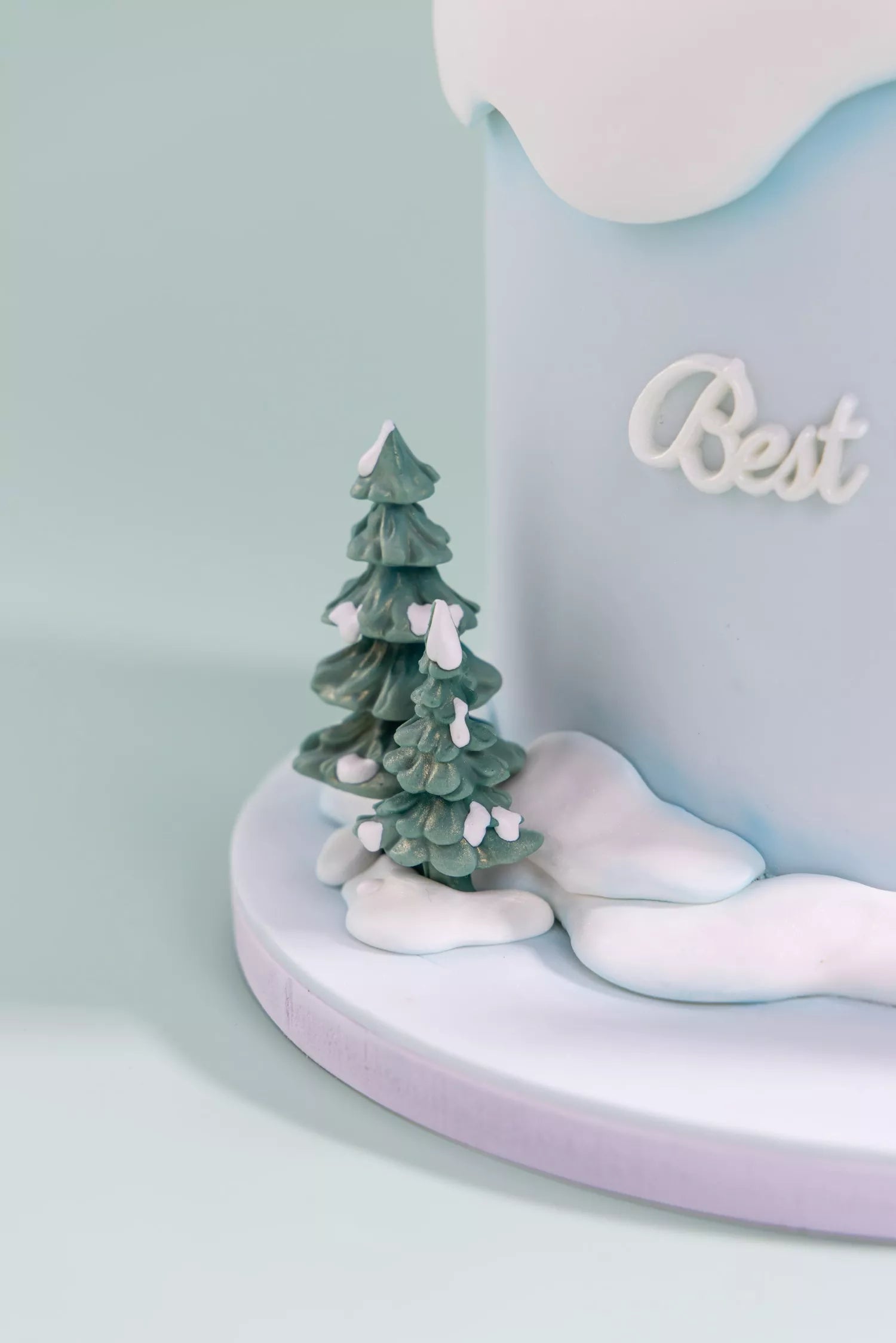 Winter Wish Girl Fondant Figurine Cake Masterclass
