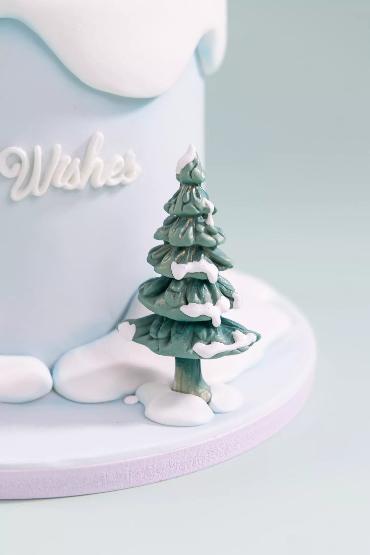 Winter Wish Girl Fondant Figurine Cake Masterclass