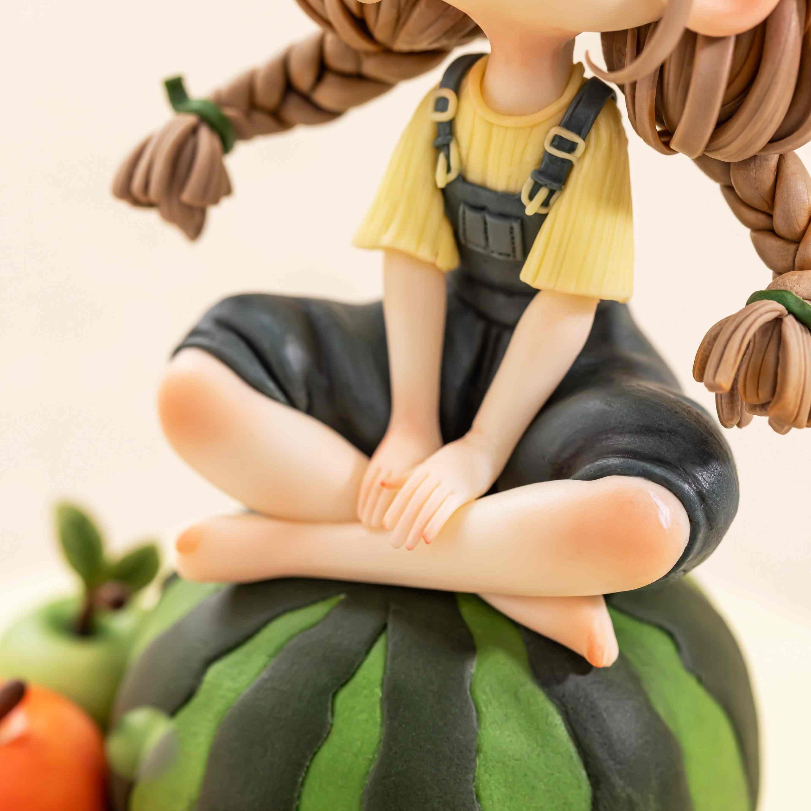 Fondant Watermelon Girl Figurine Masterclass