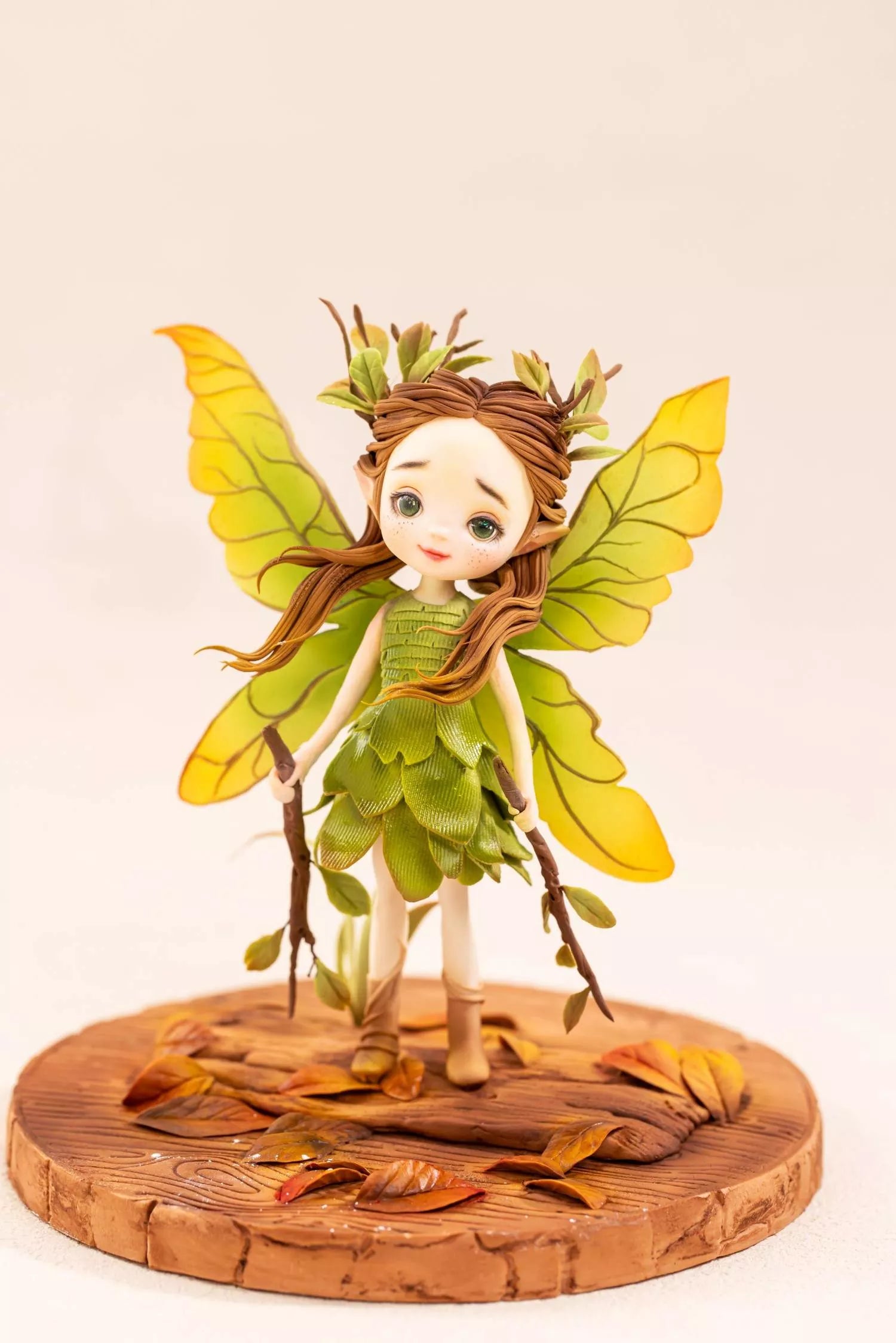 Leaf Whisper Elf Fondant Figurine Masterclass