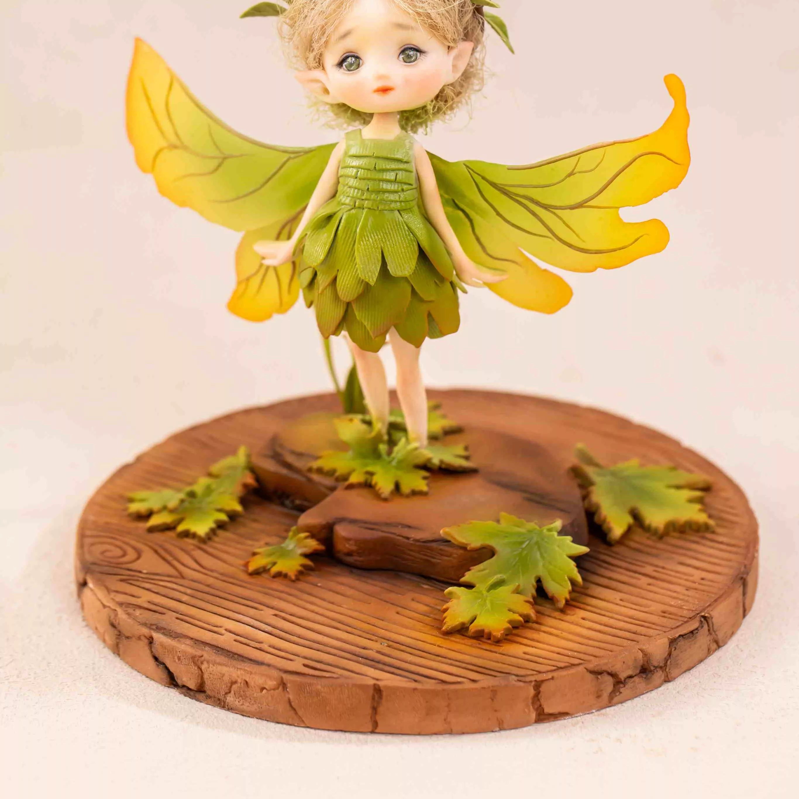 Fondant Leaf Fairy Figurine Masterclass