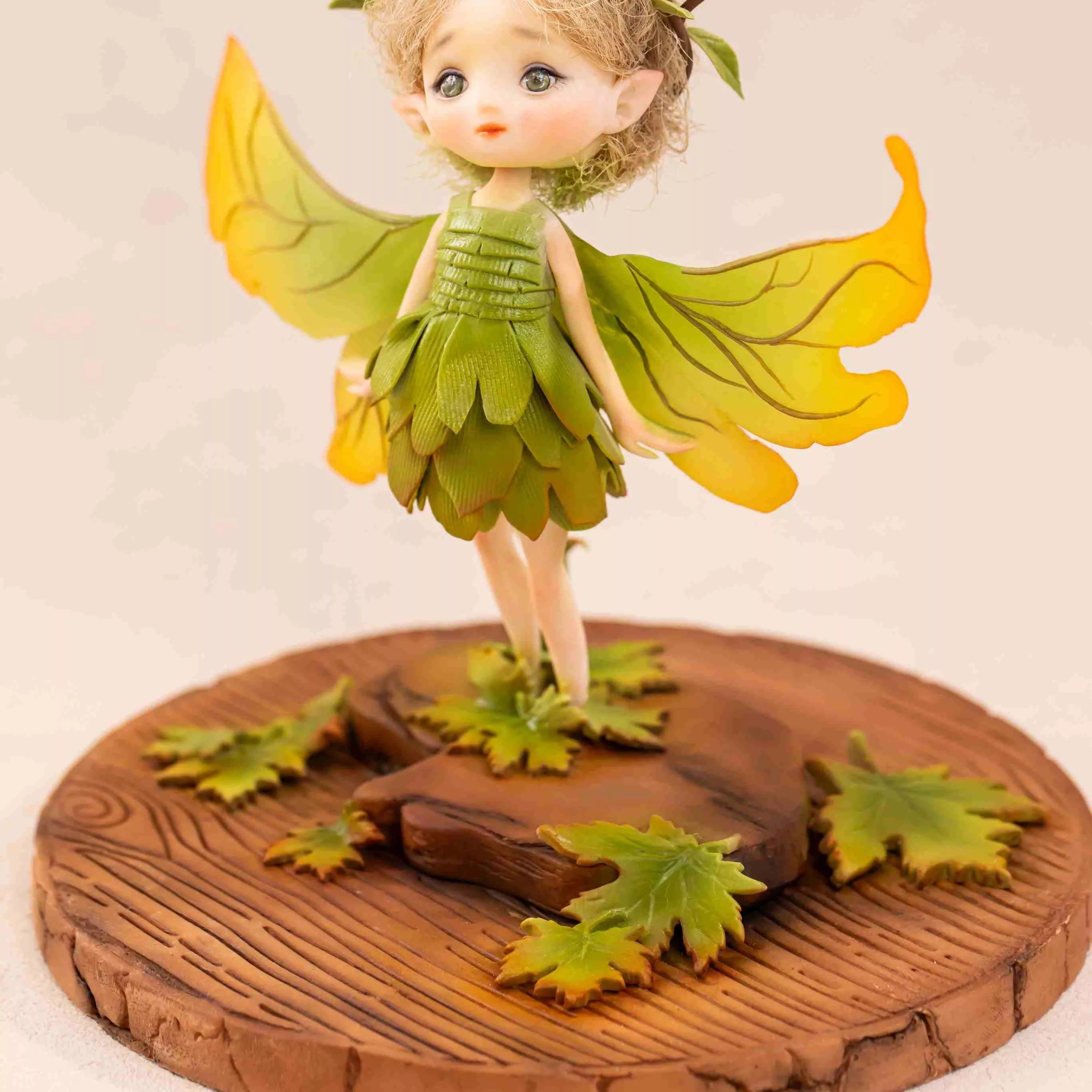 Fondant Leaf Fairy Figurine Masterclass
