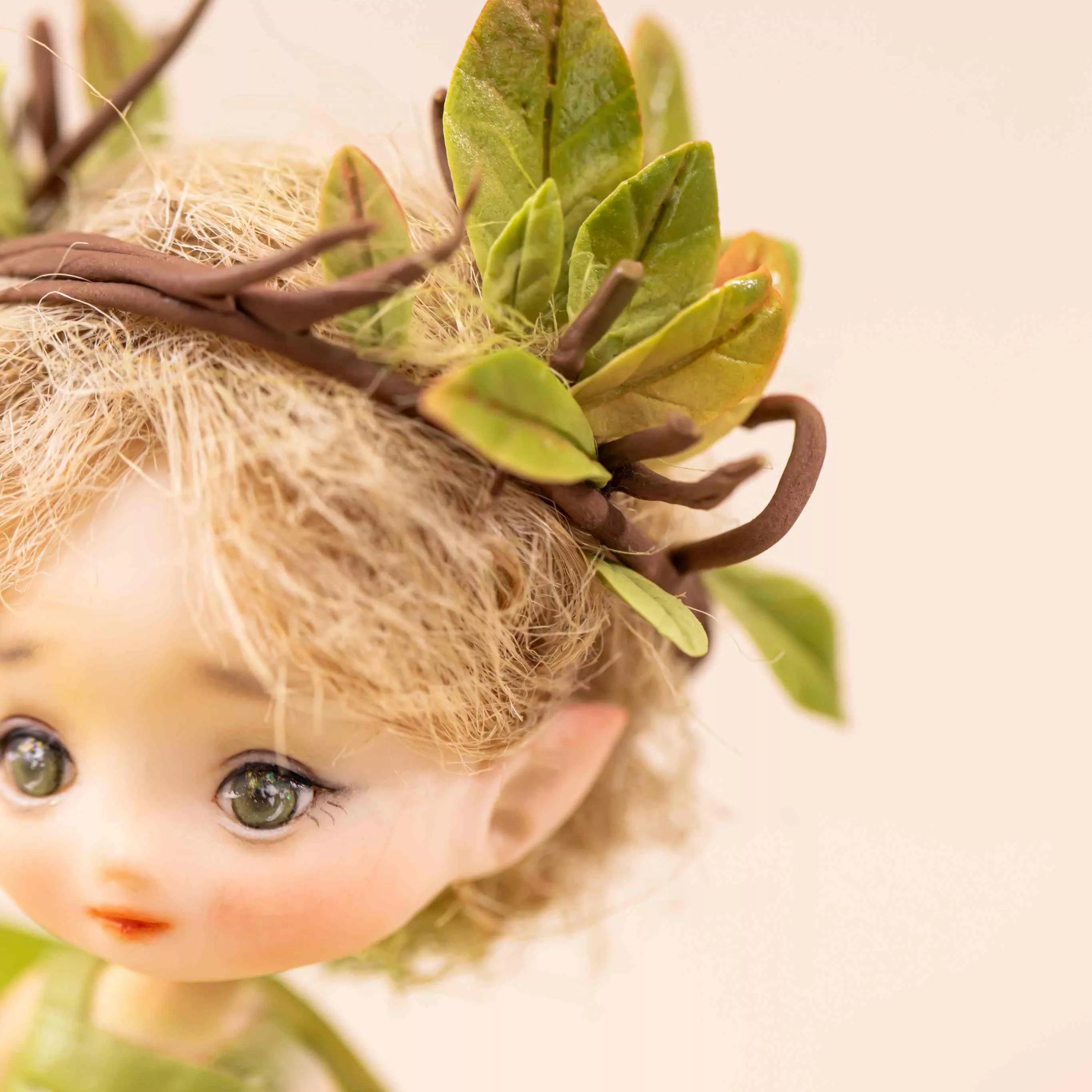 Fondant Leaf Fairy Figurine Masterclass