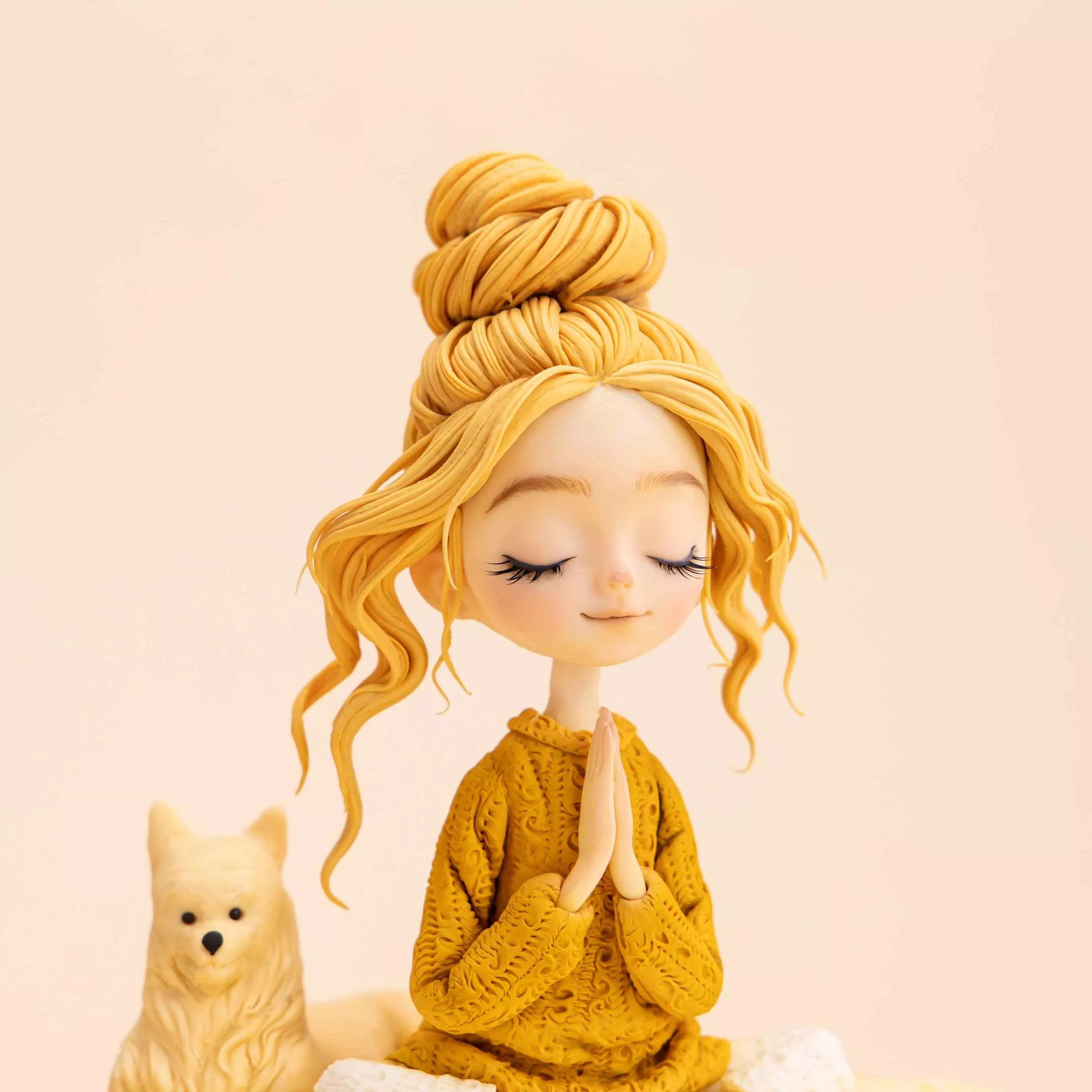 Girl of Warm Moments Fondant Figurine Masterclass