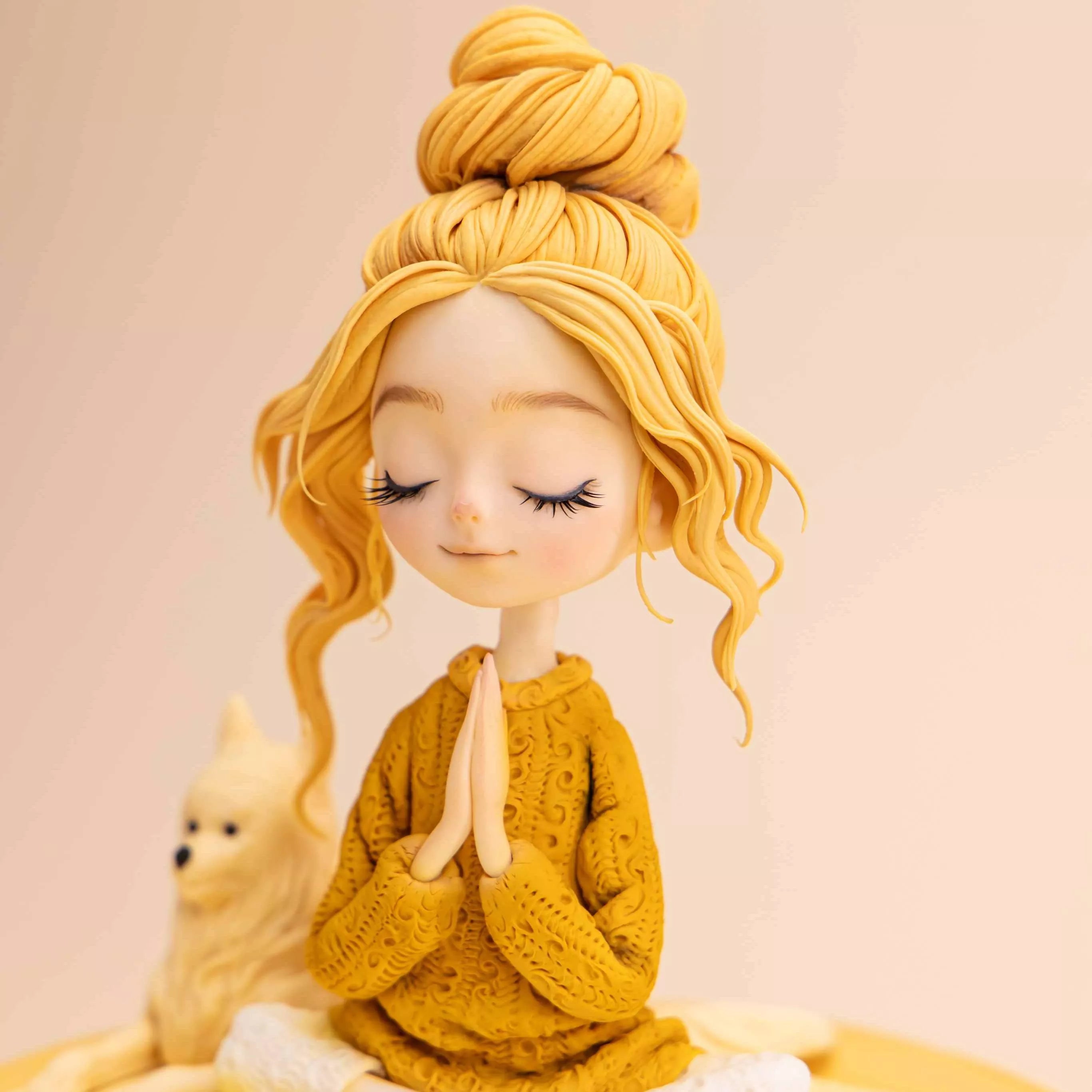 Girl of Warm Moments Fondant Figurine Masterclass