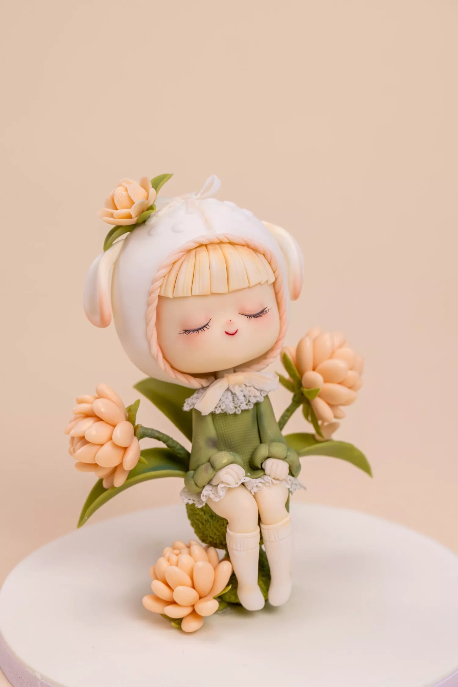 Forest Bunny Girl Fondant Cake Masterclass