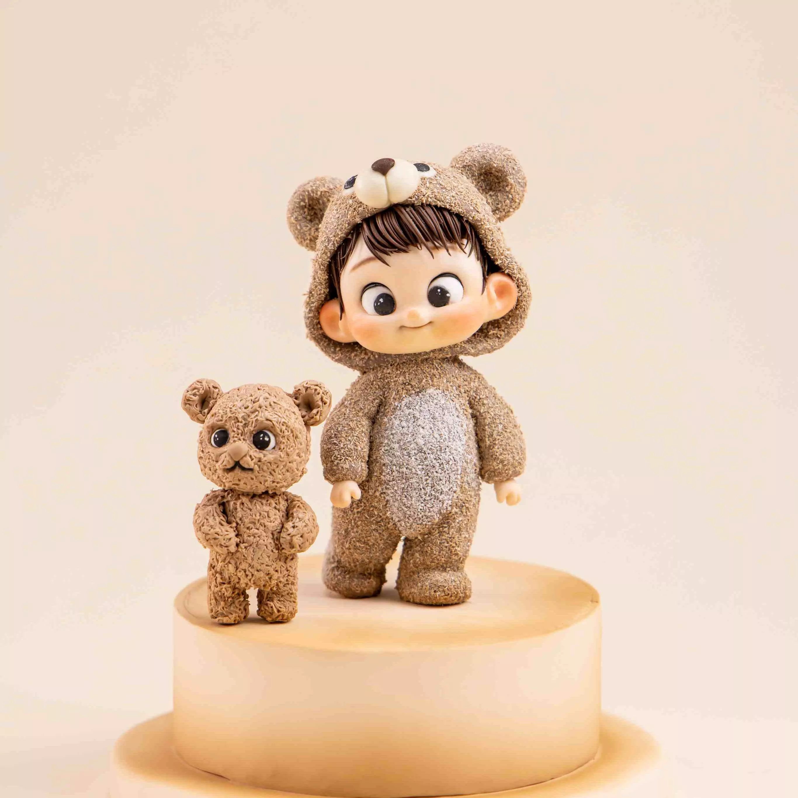 Fondant Plush Boy Figurine Masterclass