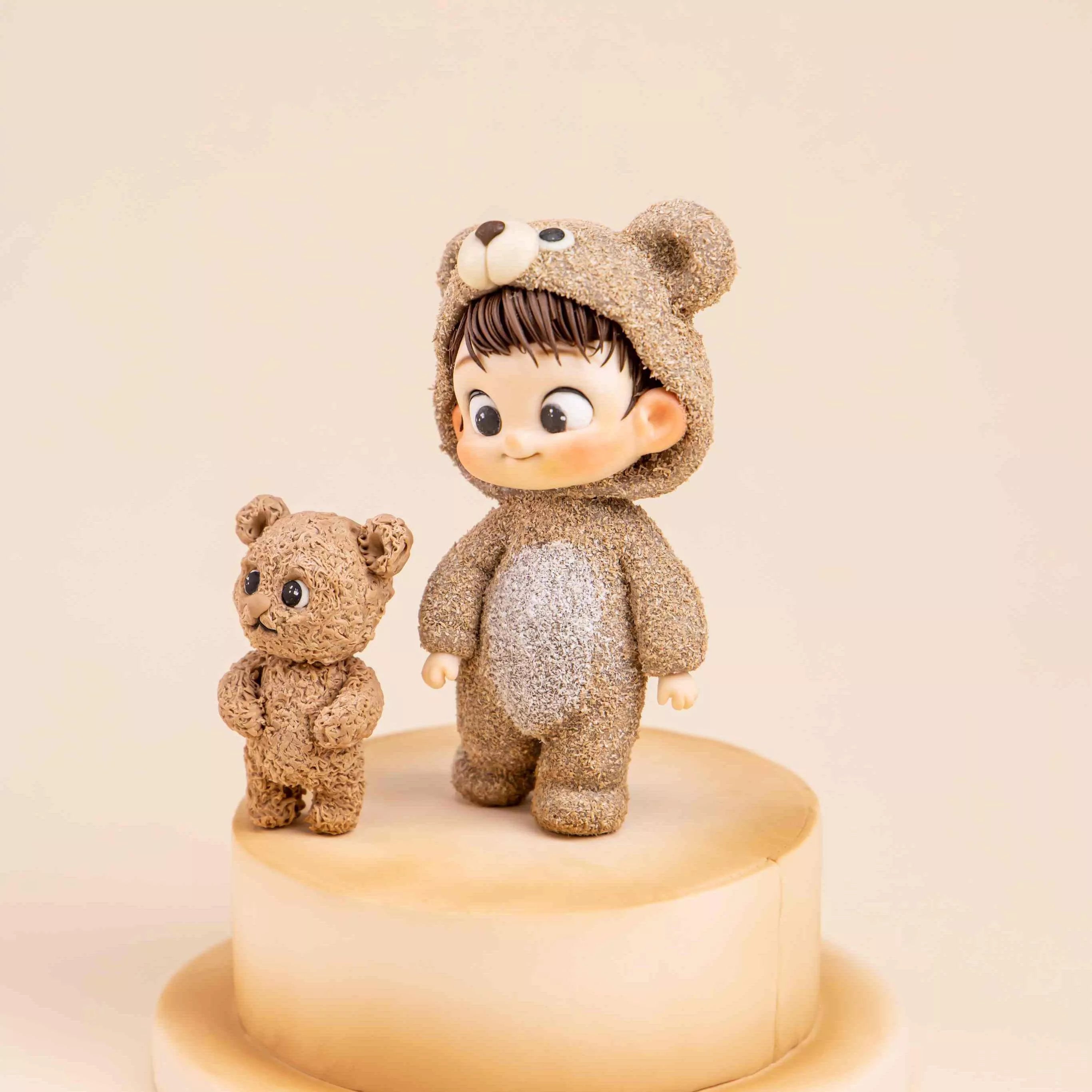 Fondant Plush Boy Figurine Masterclass