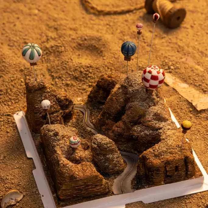 Desert Hot Air Balloon Mini-Scape Cake Masterclass