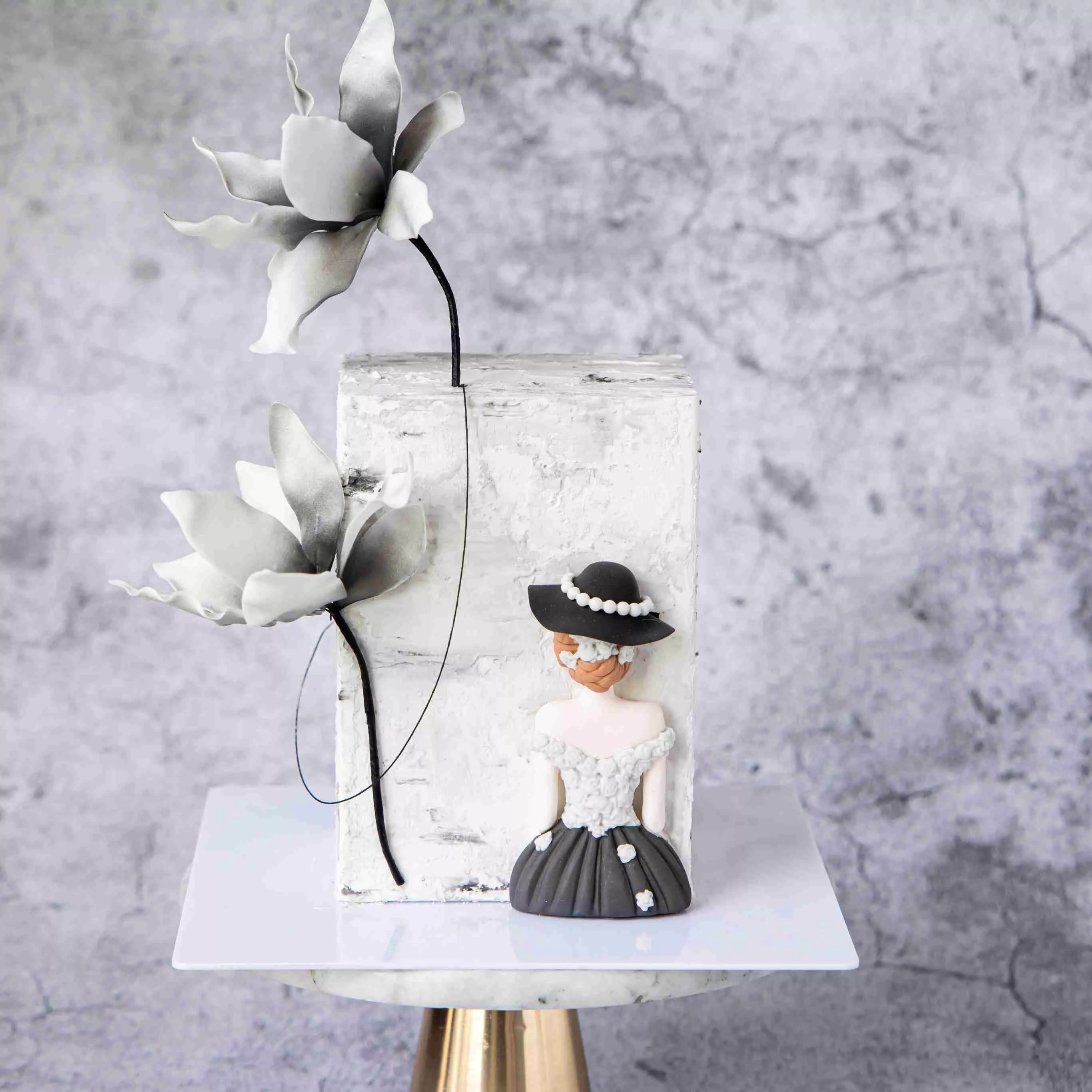 Wedding Lady Backdrop Silicone Mold – Perfect for Fondant, Clay & DIY Crafts