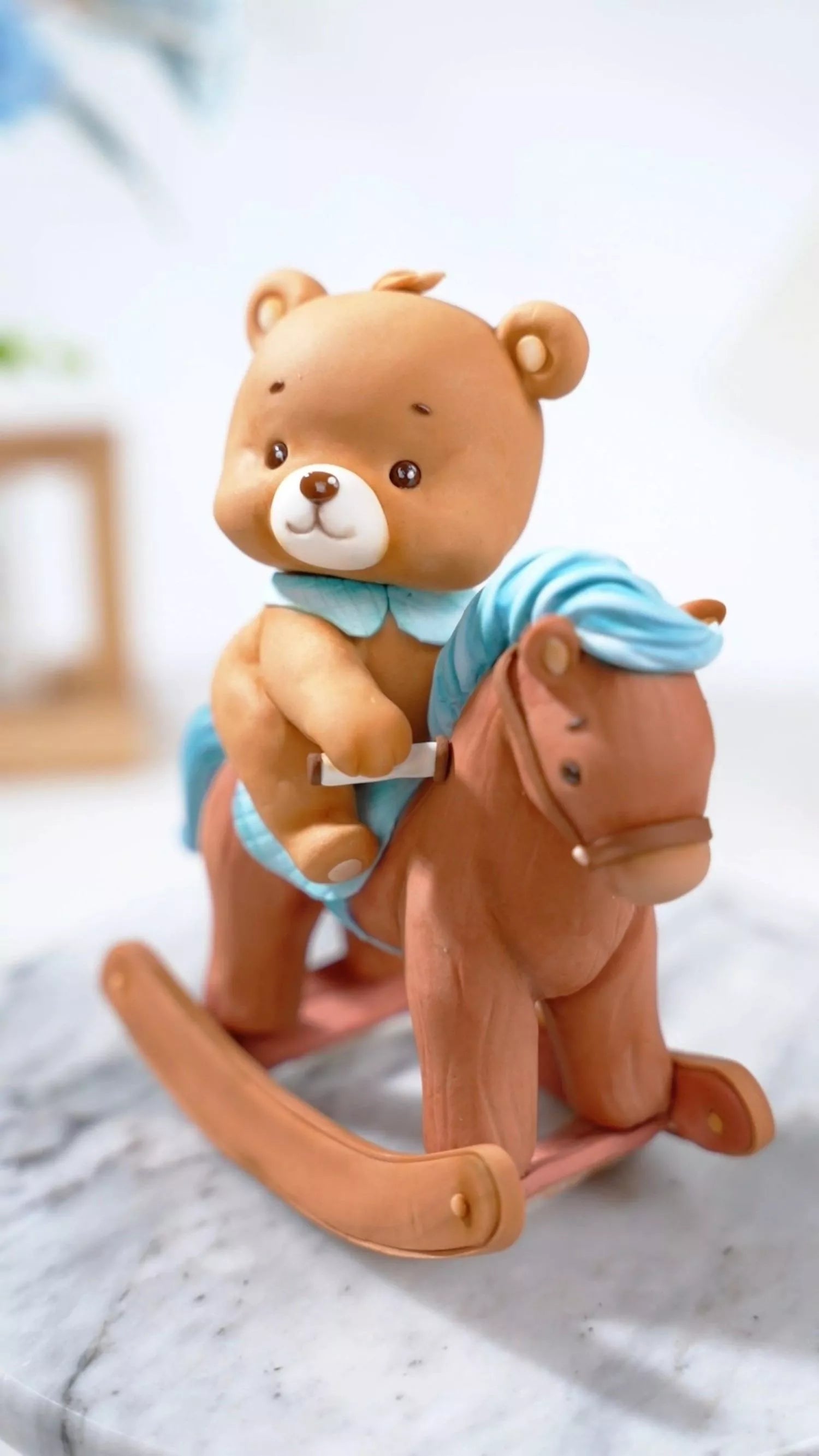 Rocking Horse Teddy Fondant Cake Masterclass