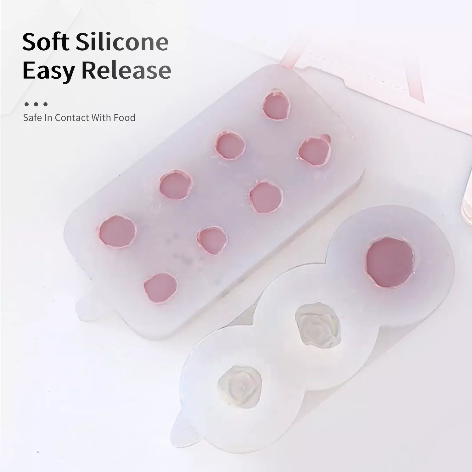 Flower Piping SIlicone Molds Set