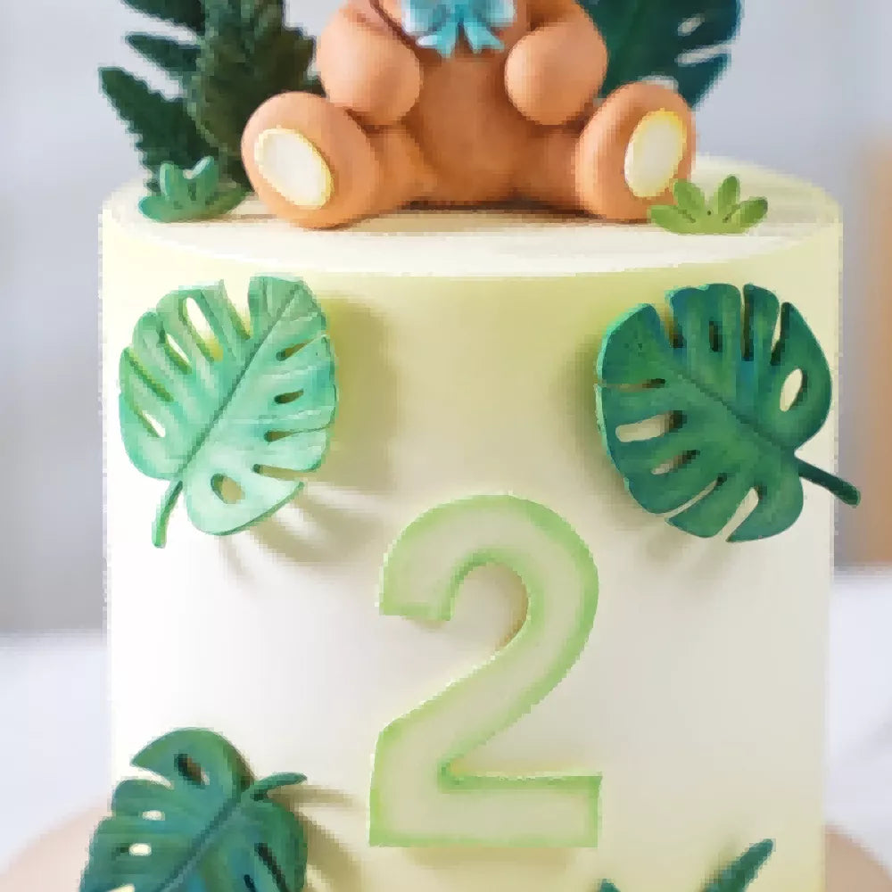 Heart-Shaped Lollipop Bear Fondant Cake Masterclass