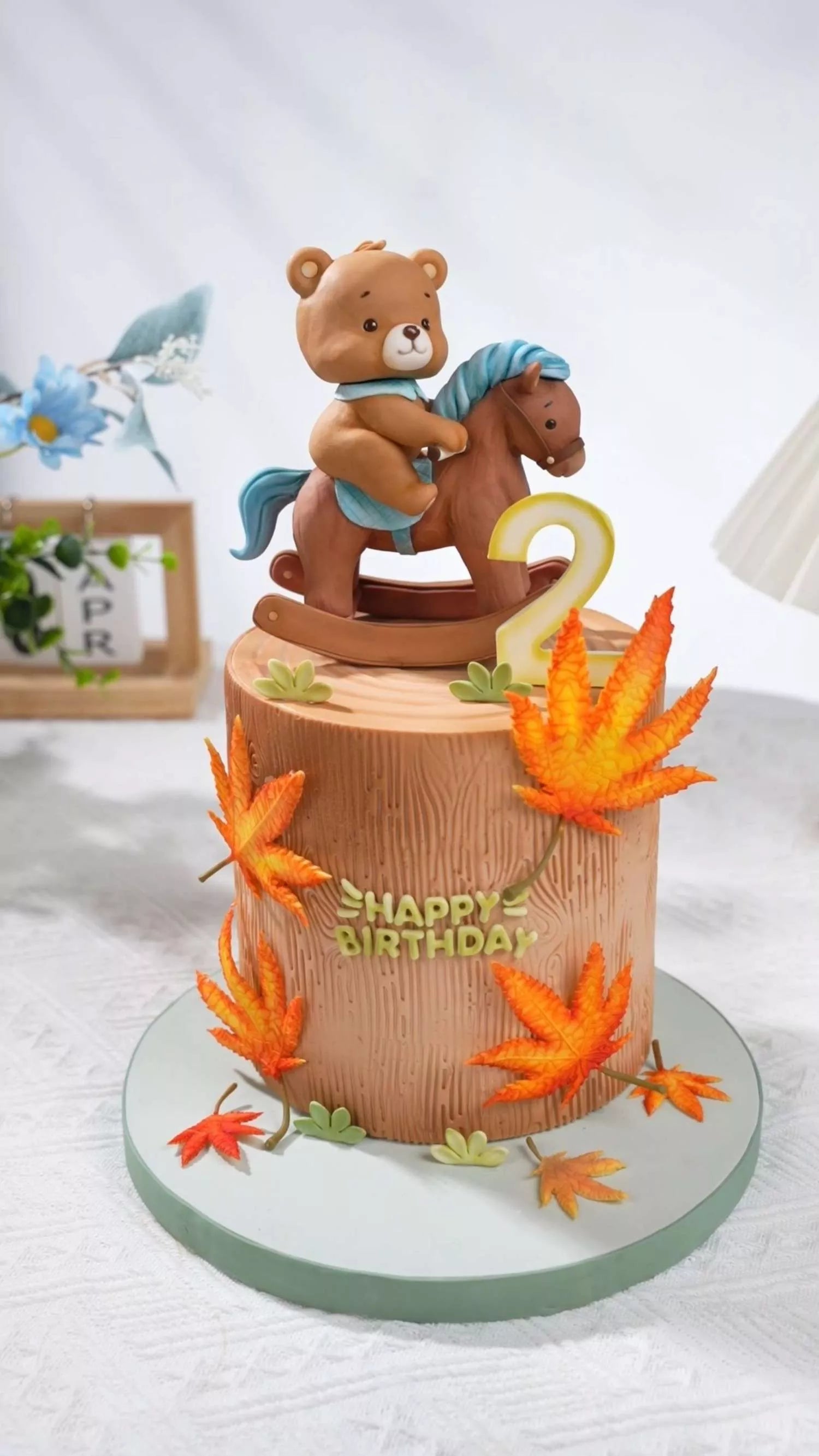 Rocking Horse Teddy Fondant Cake Masterclass