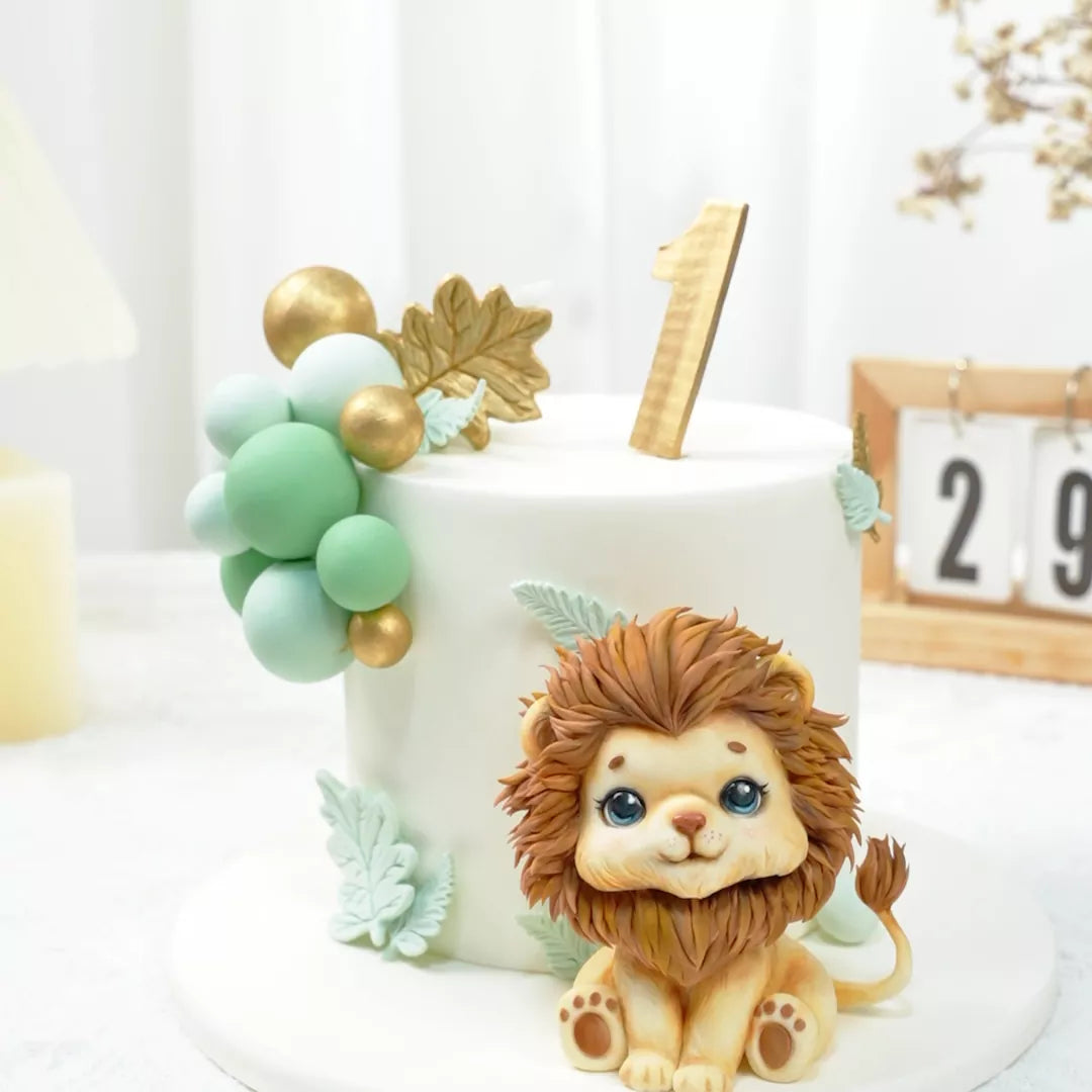 Lion Fondant Cake Masterclass