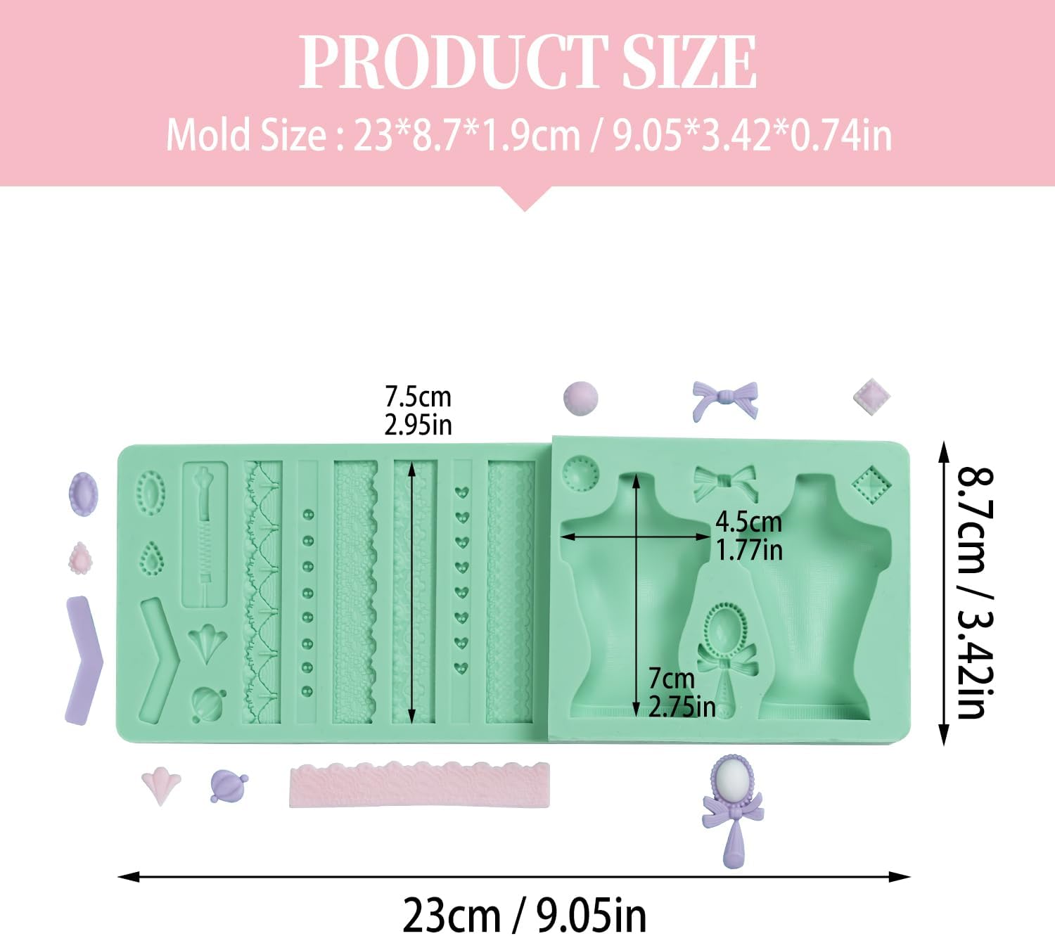 Silicone Fondant Mold