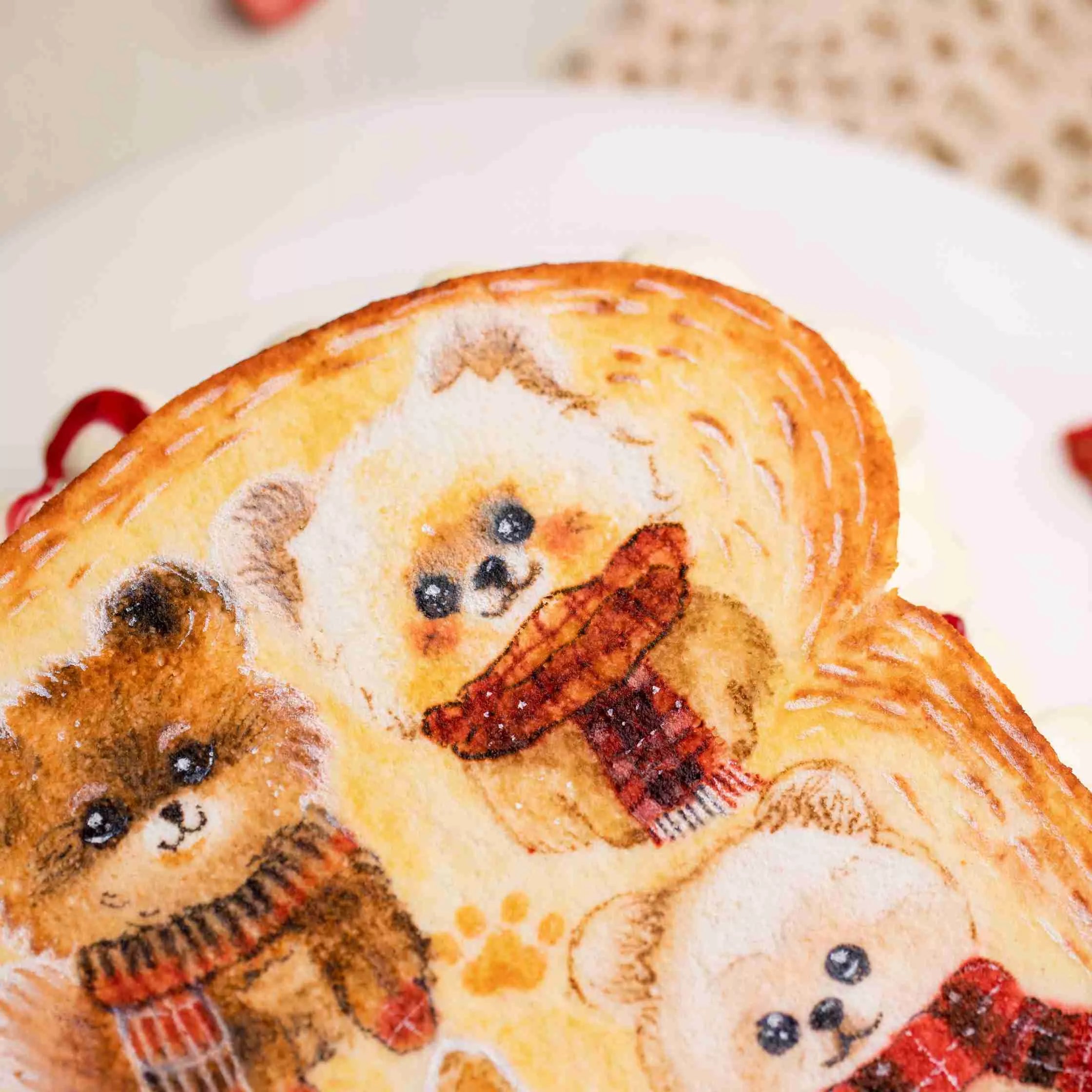 Hand-Painted Puppy Cake Roll Masterclass