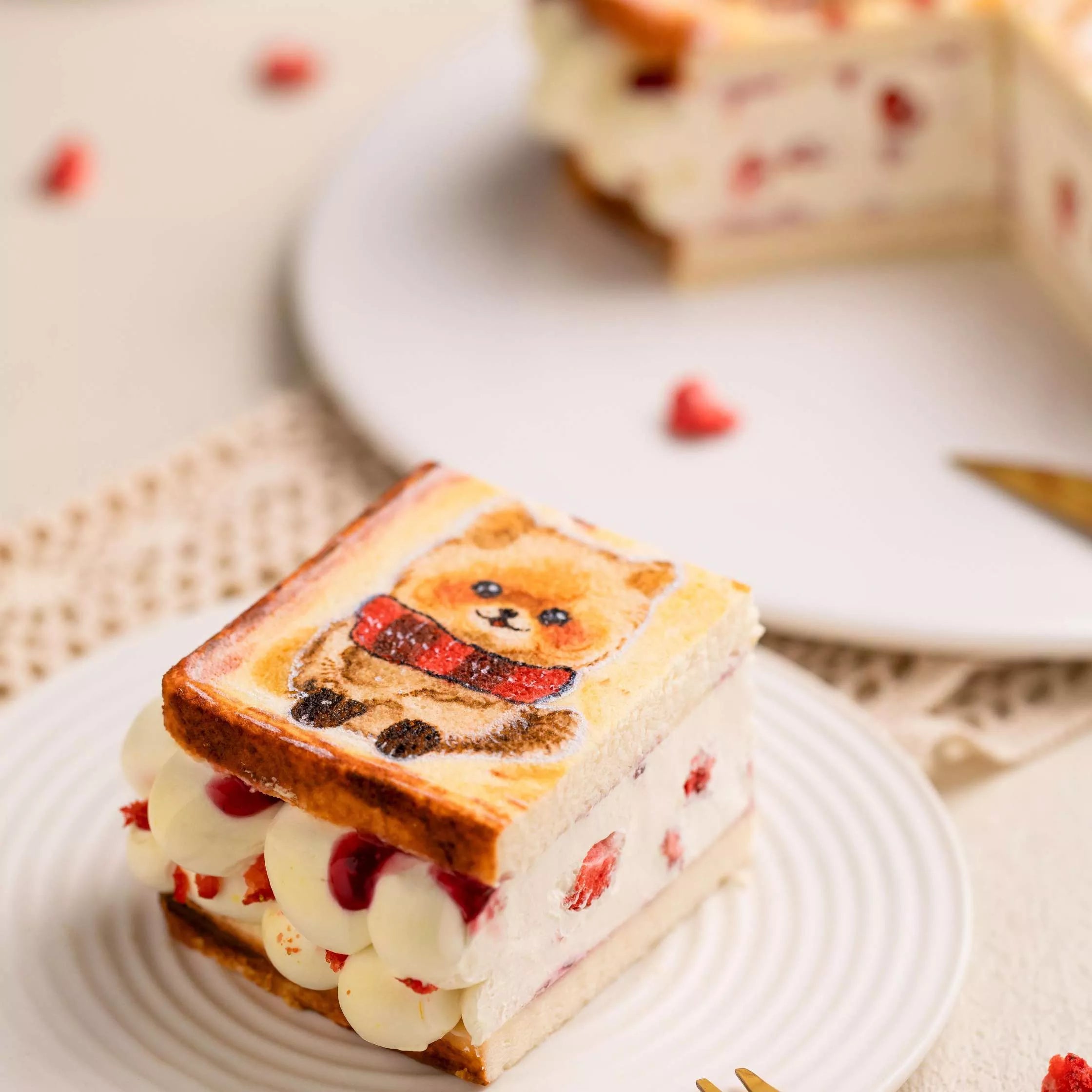 Hand-Painted Puppy Cake Roll Masterclass