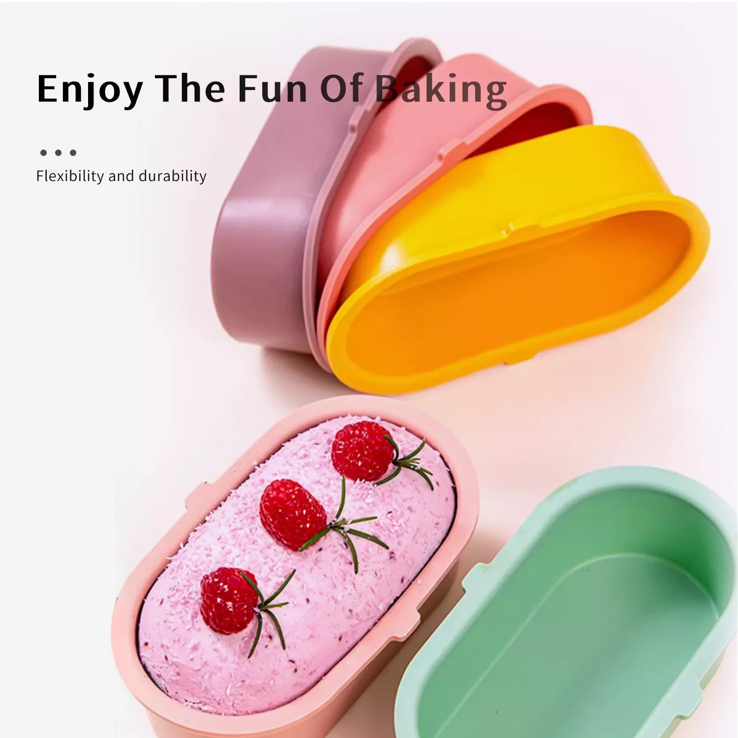 Colorful Macaron Split Cake Silicone Mold