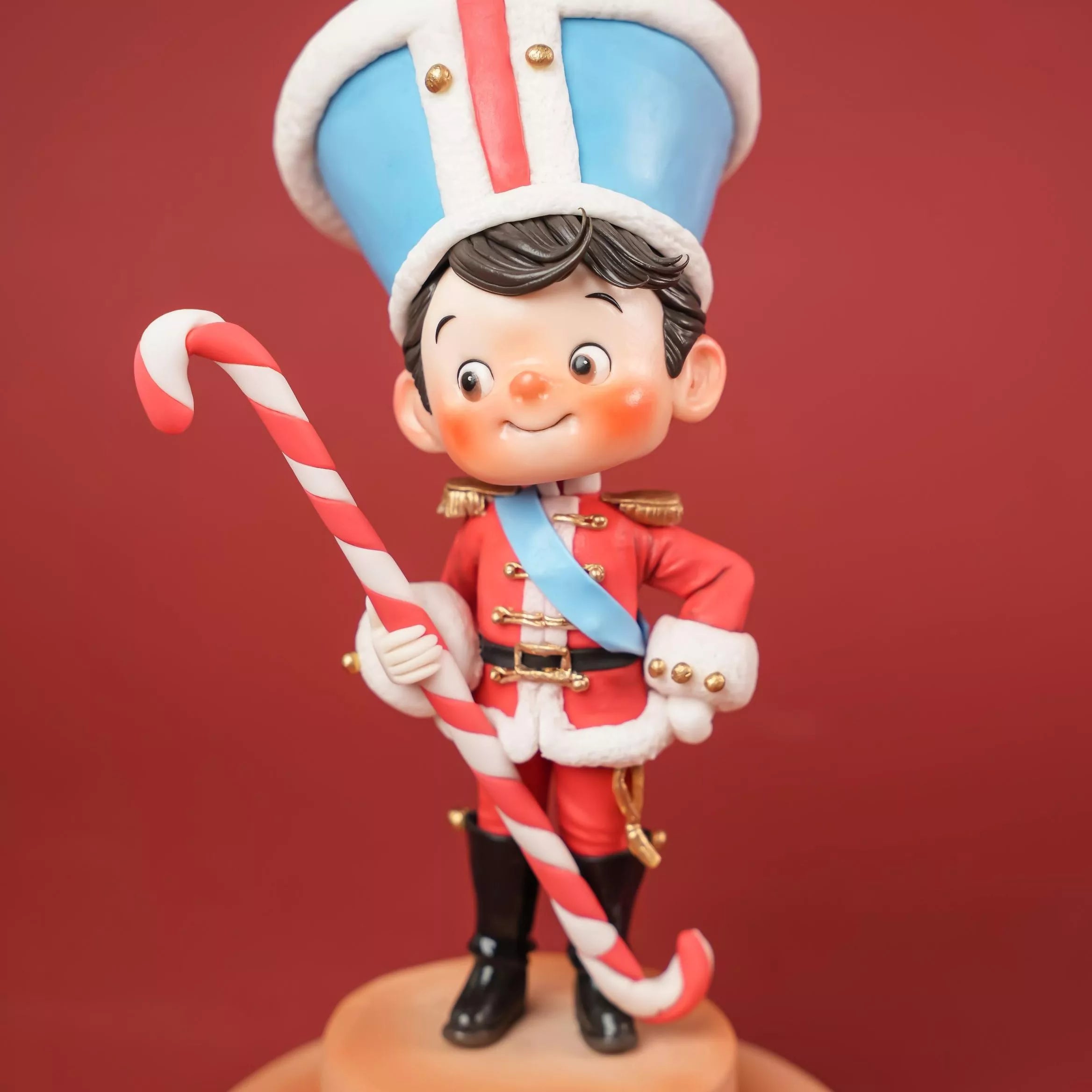 Christmas Candy Boy Fondant Figurine Masterclass