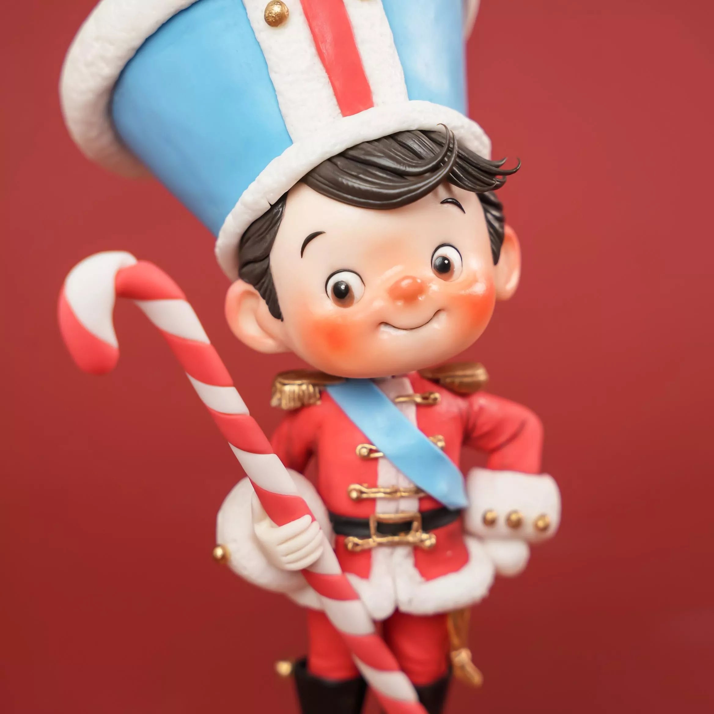 Christmas Candy Boy Fondant Figurine Masterclass