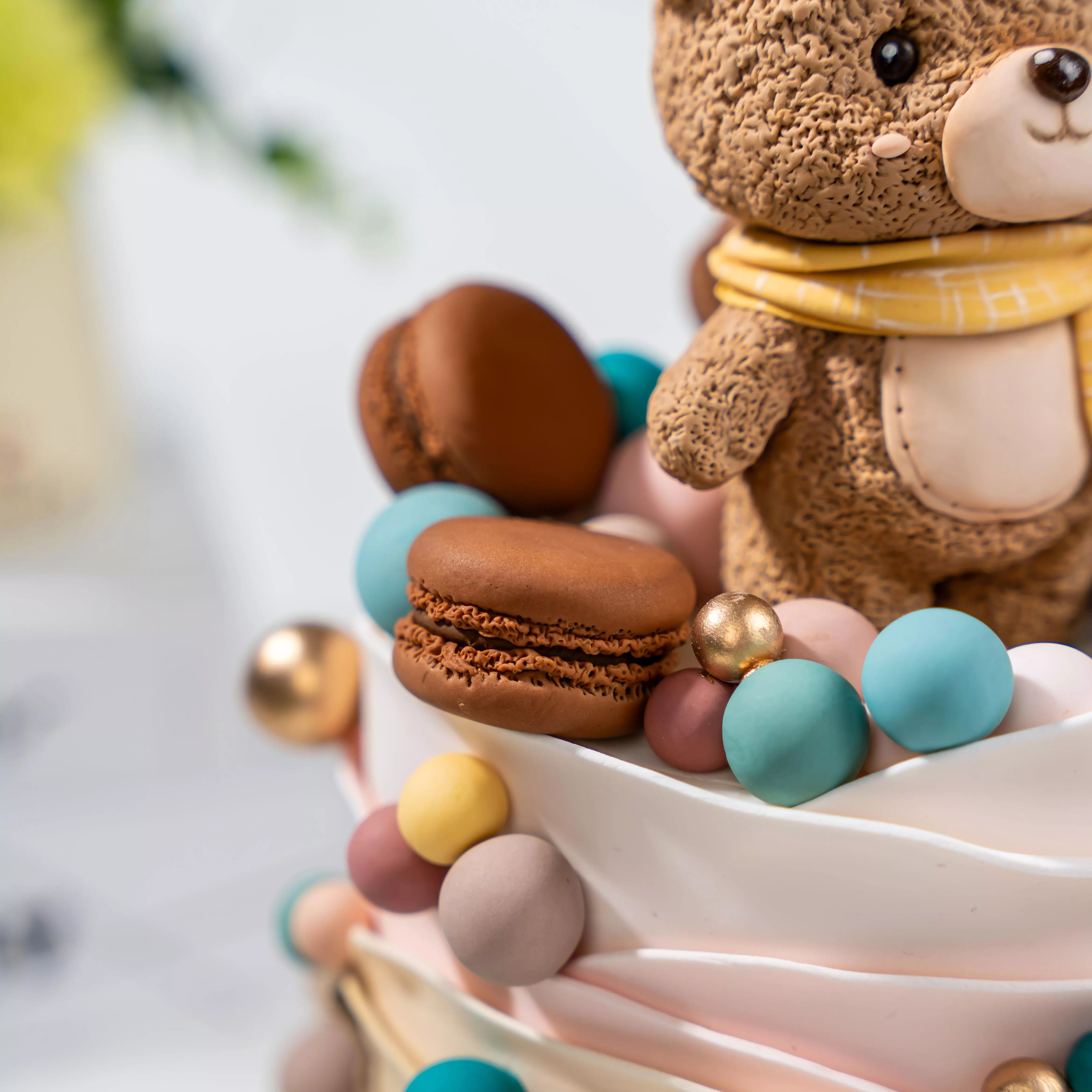 Plush Bear Cake Design Mastery