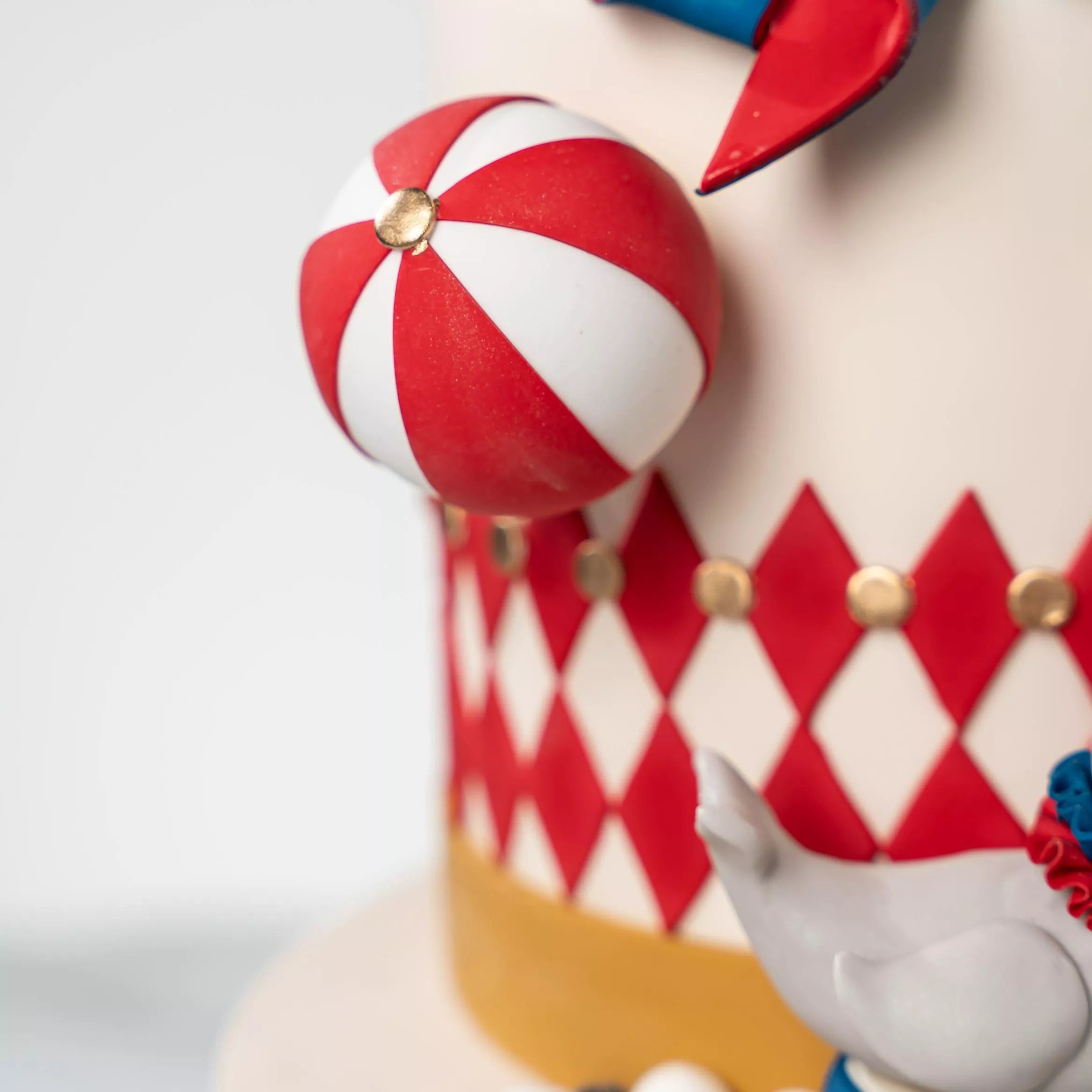 Dessert Crown Bear Fondant Figurine & Circus-Themed Cake Decoration Masterclass
