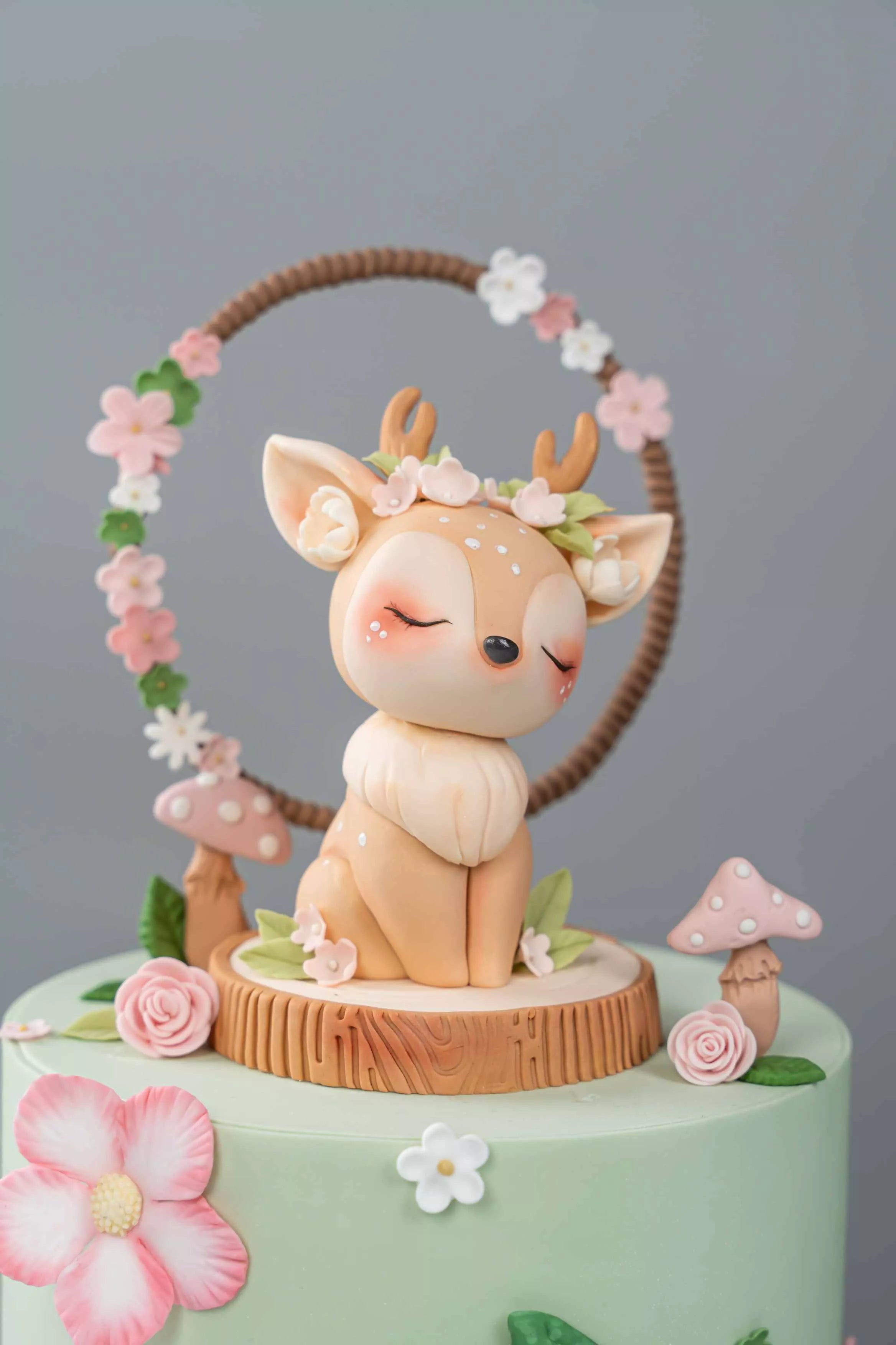 Woodland Fawn Sprite – Fondant Character Cake Masterclass