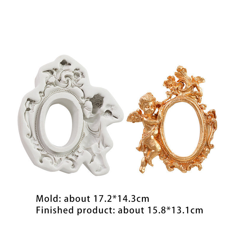 European Elements Decorated Silicone Mold - Qeleg®