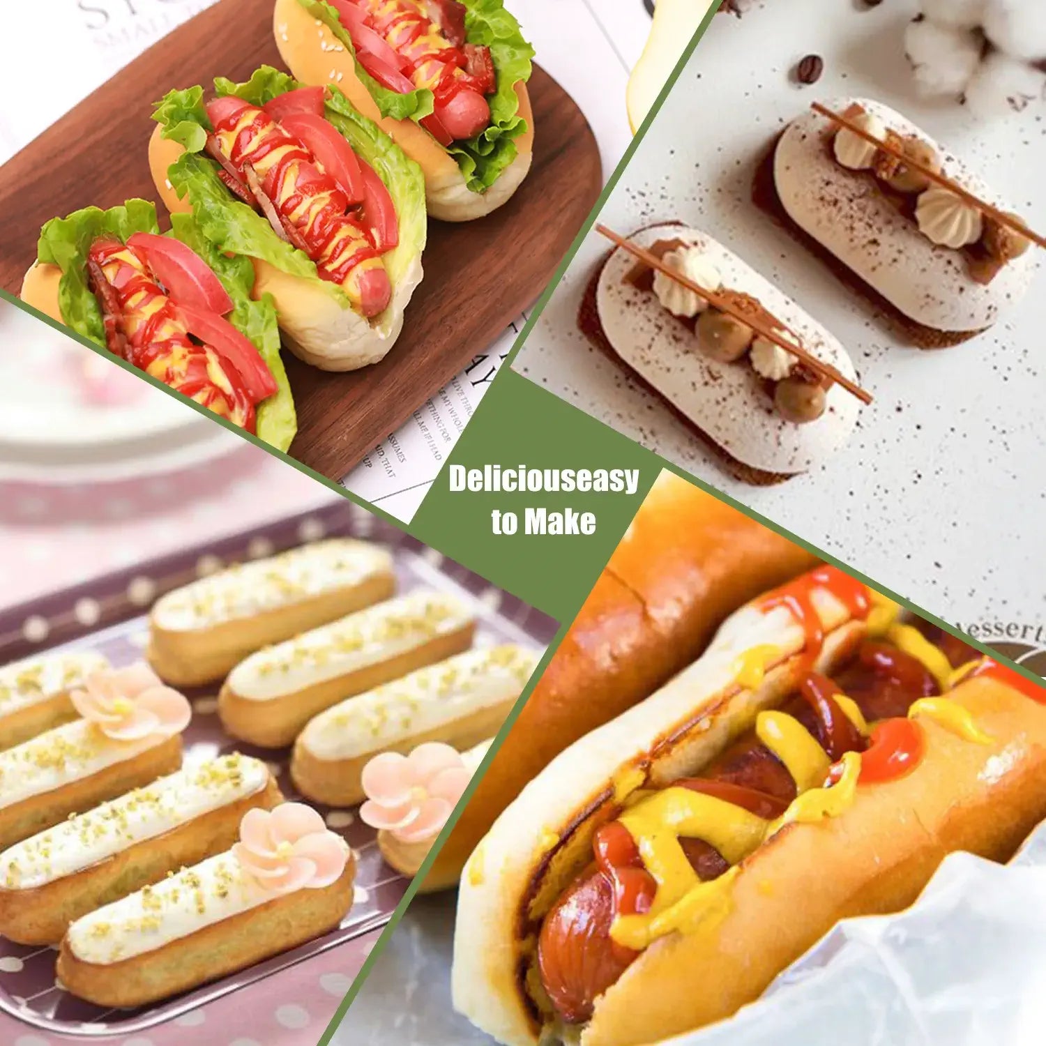 Hot Dog Bun Molds