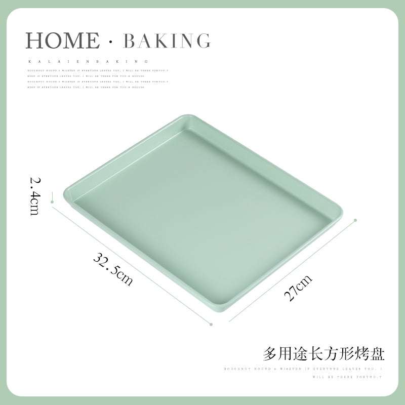 Rectangle Carbon Steel Cake Pan