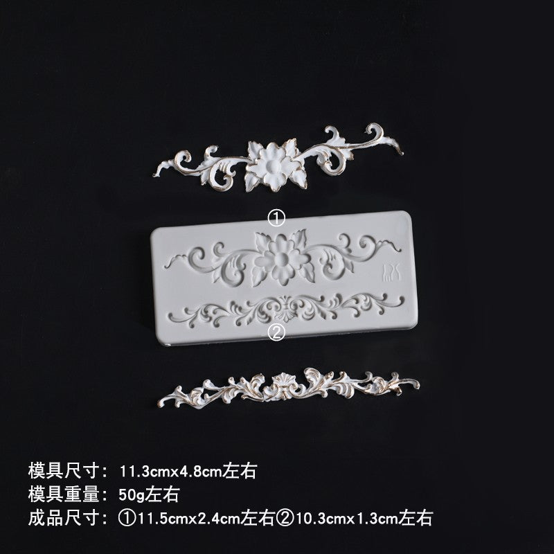 European-style Retro Border Silicone Mold - Qeleg®