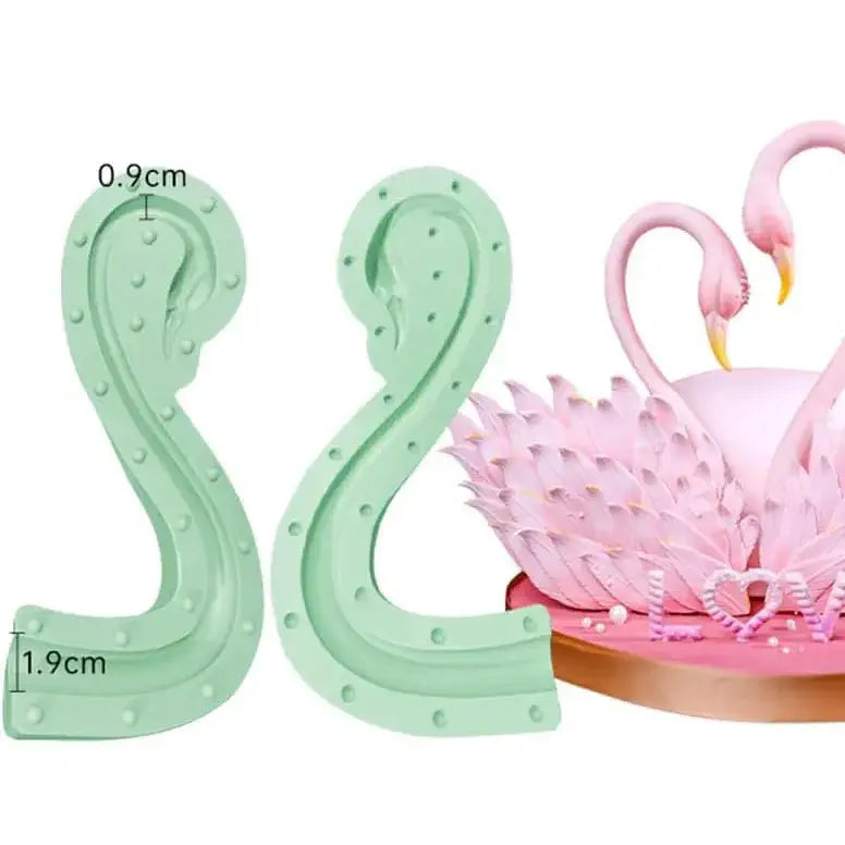 Silicone Swan Fondant Molds