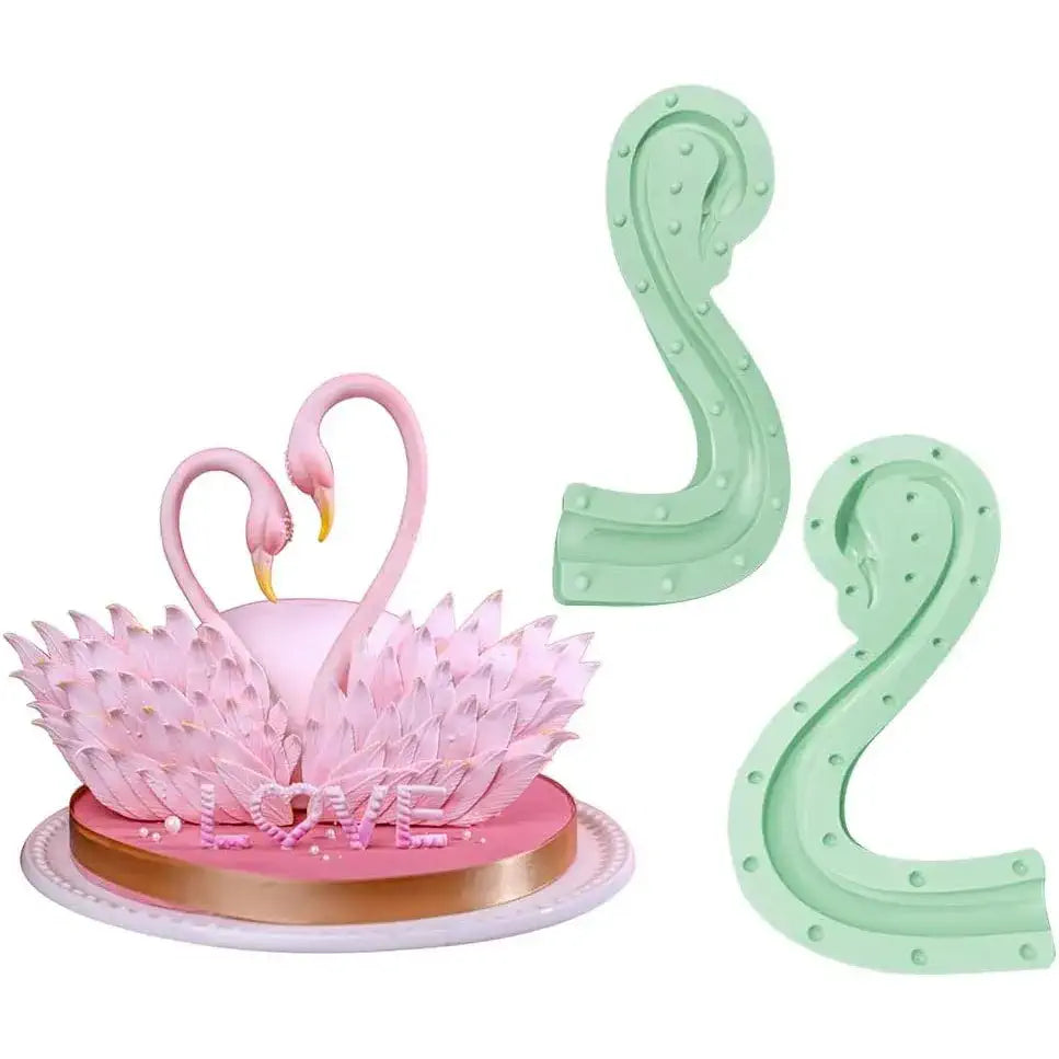 Silicone Swan Fondant Molds