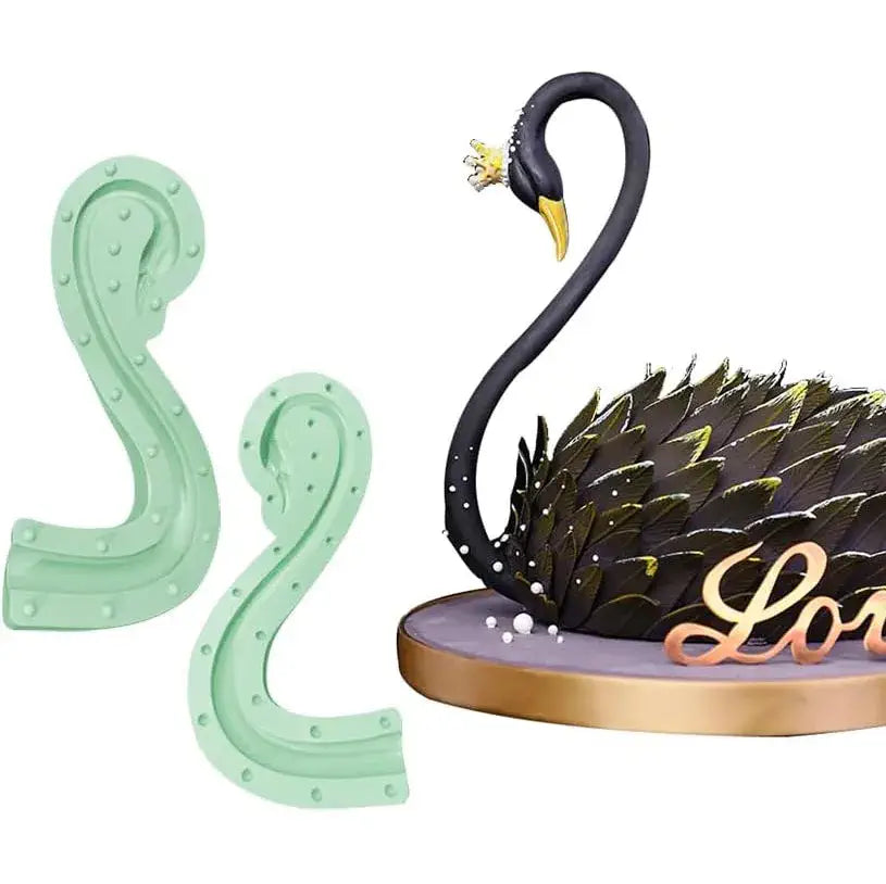 Silicone Swan Fondant Molds