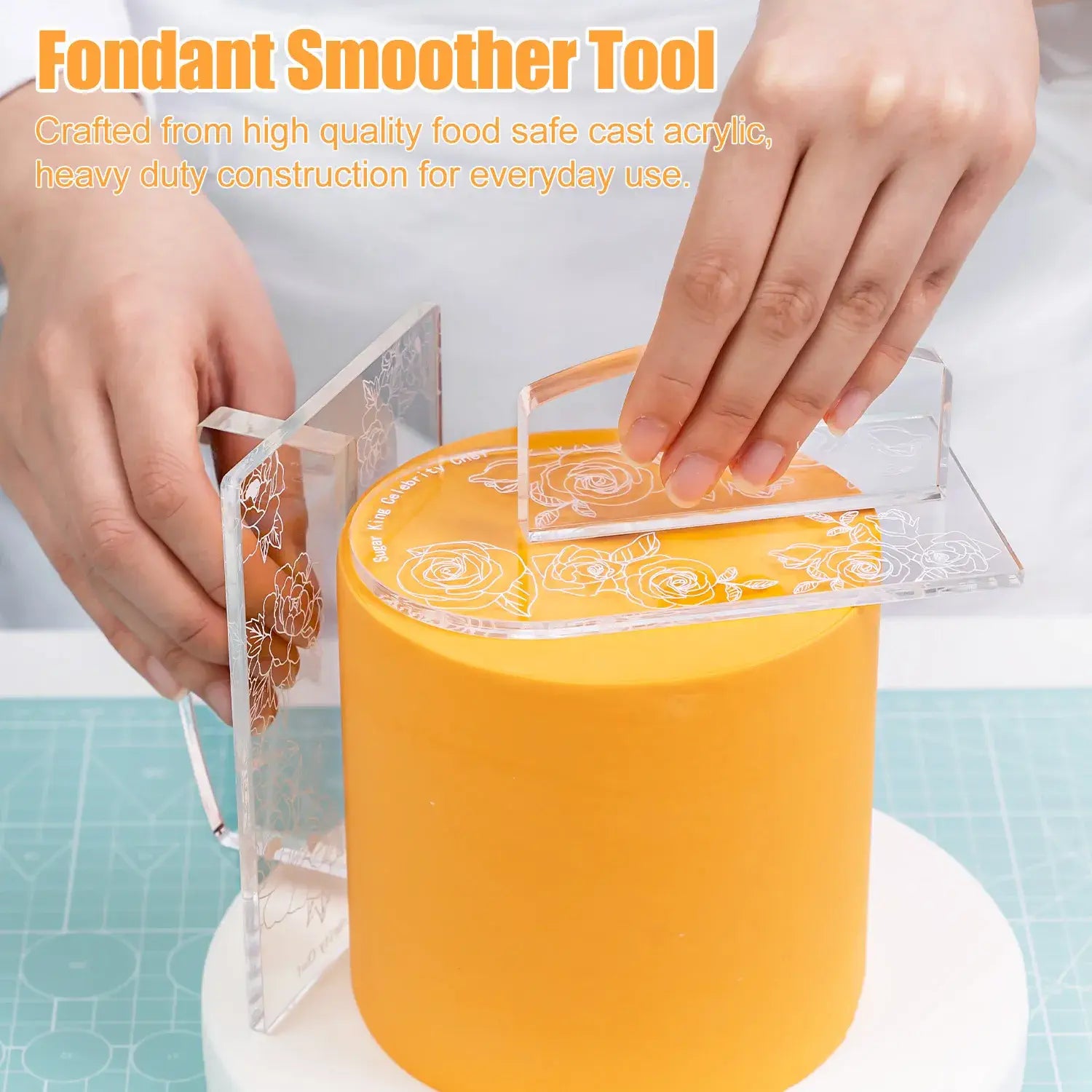 Acrylic Fondant Smoother