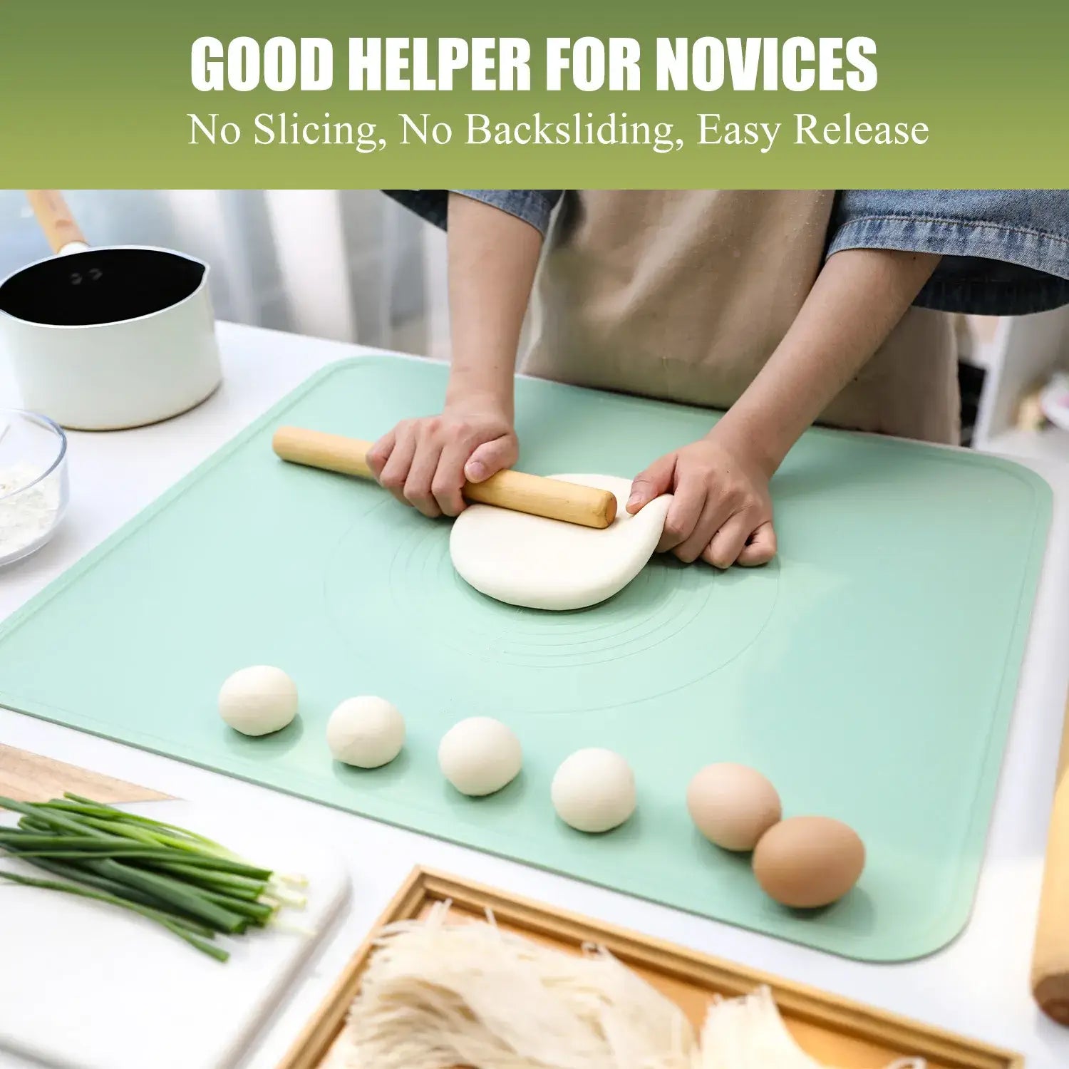 Antibacterial Silicone Dough Mat
