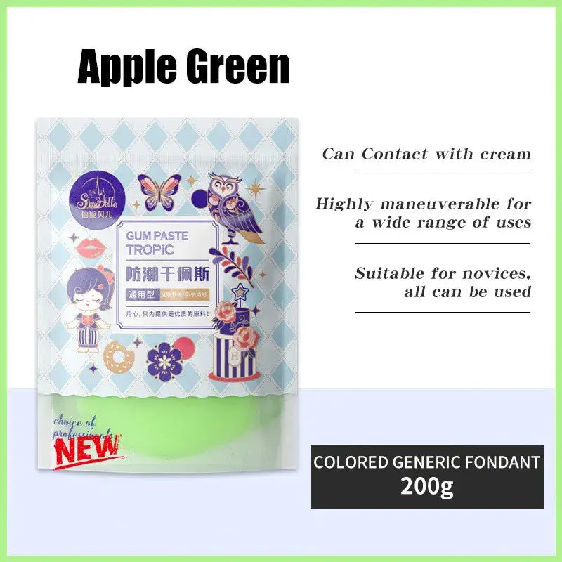 Colorful Moisture-proof Gum Paste
