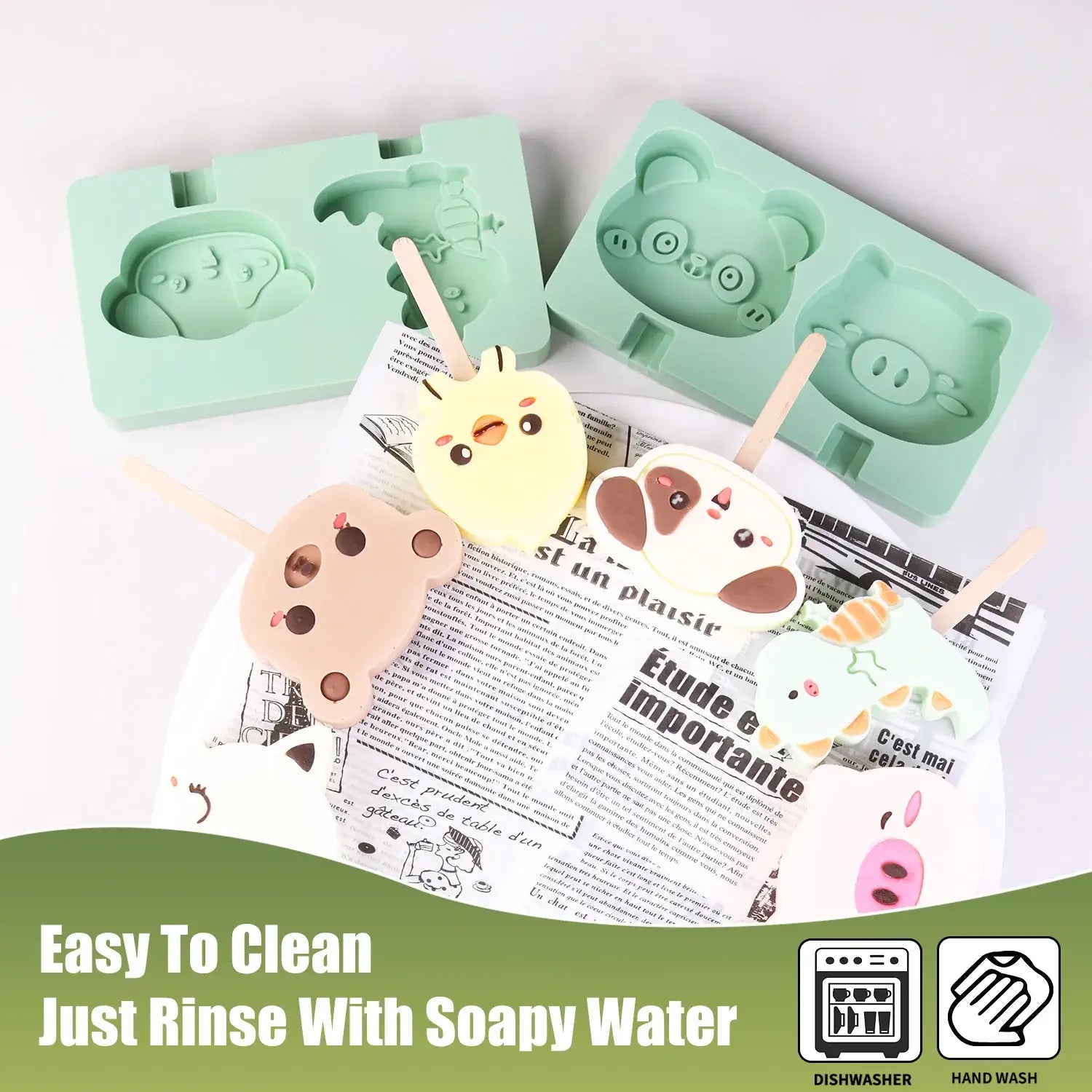 Cartoon Silicone Ice Mold