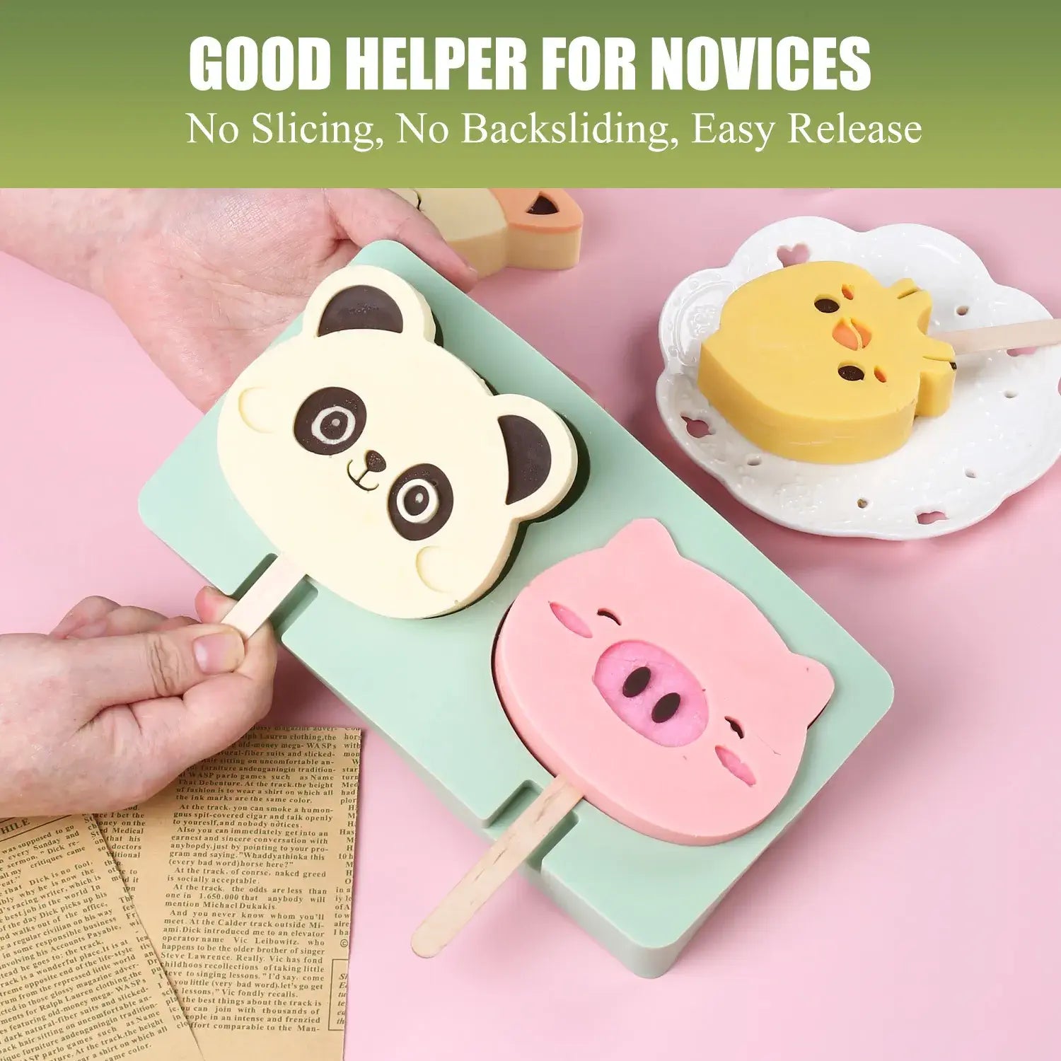 Cartoon Silicone Ice Mold