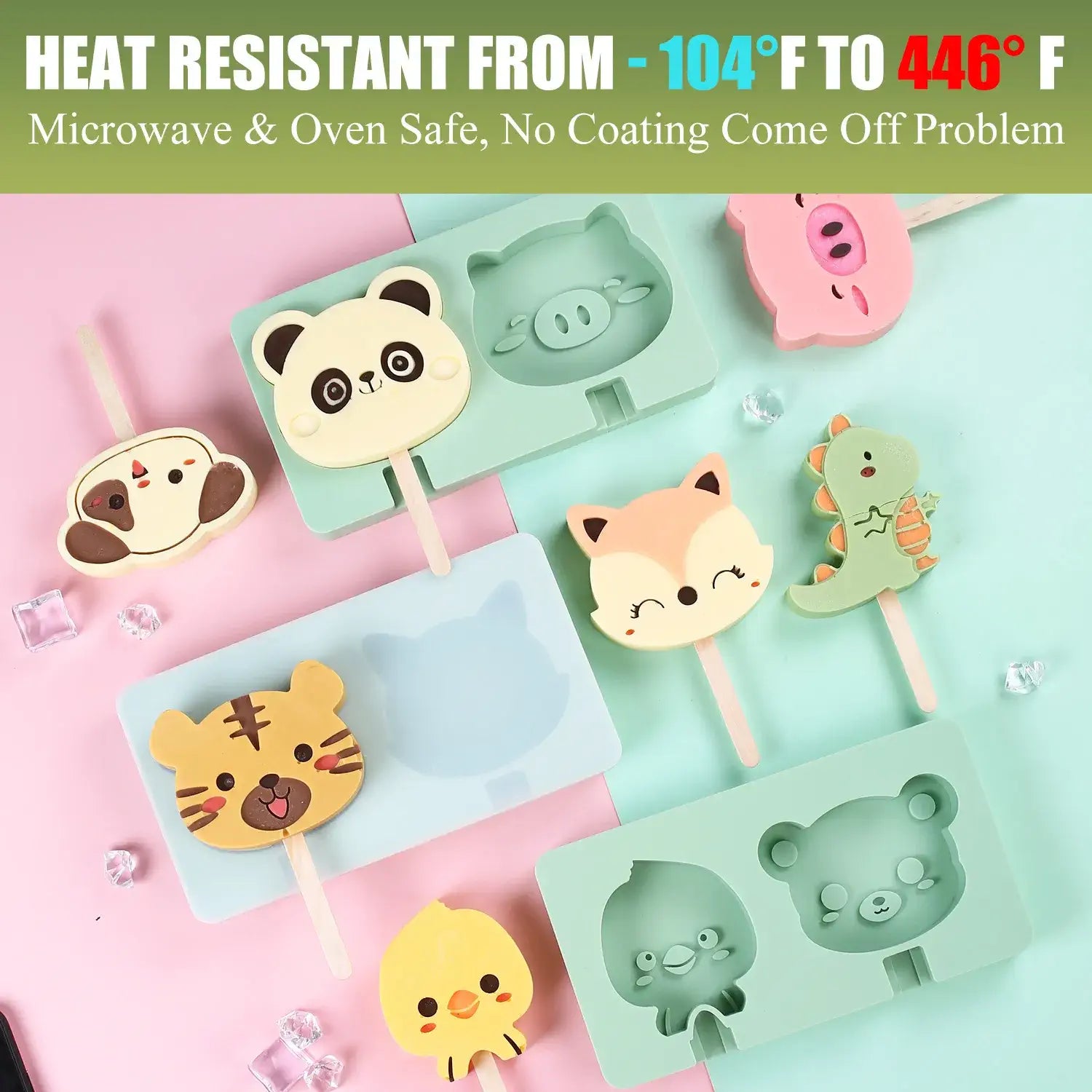 Cartoon Silicone Ice Mold