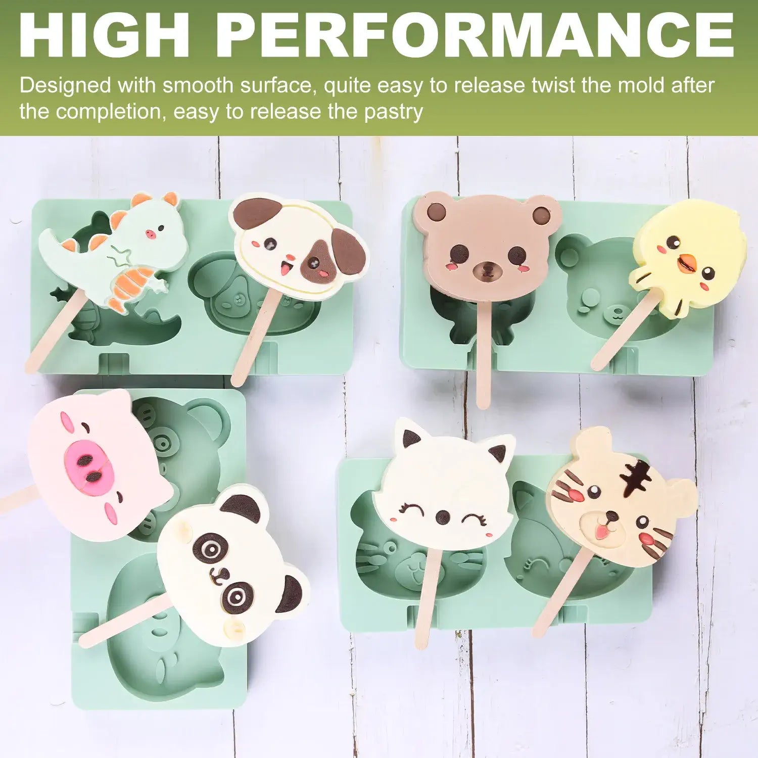 Cartoon Silicone Ice Mold