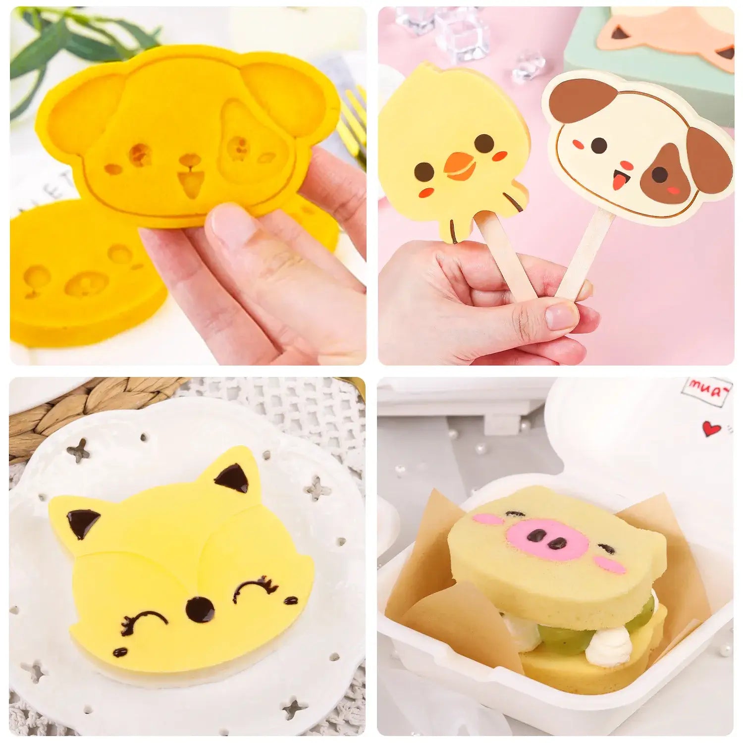 Cartoon Silicone Ice Mold
