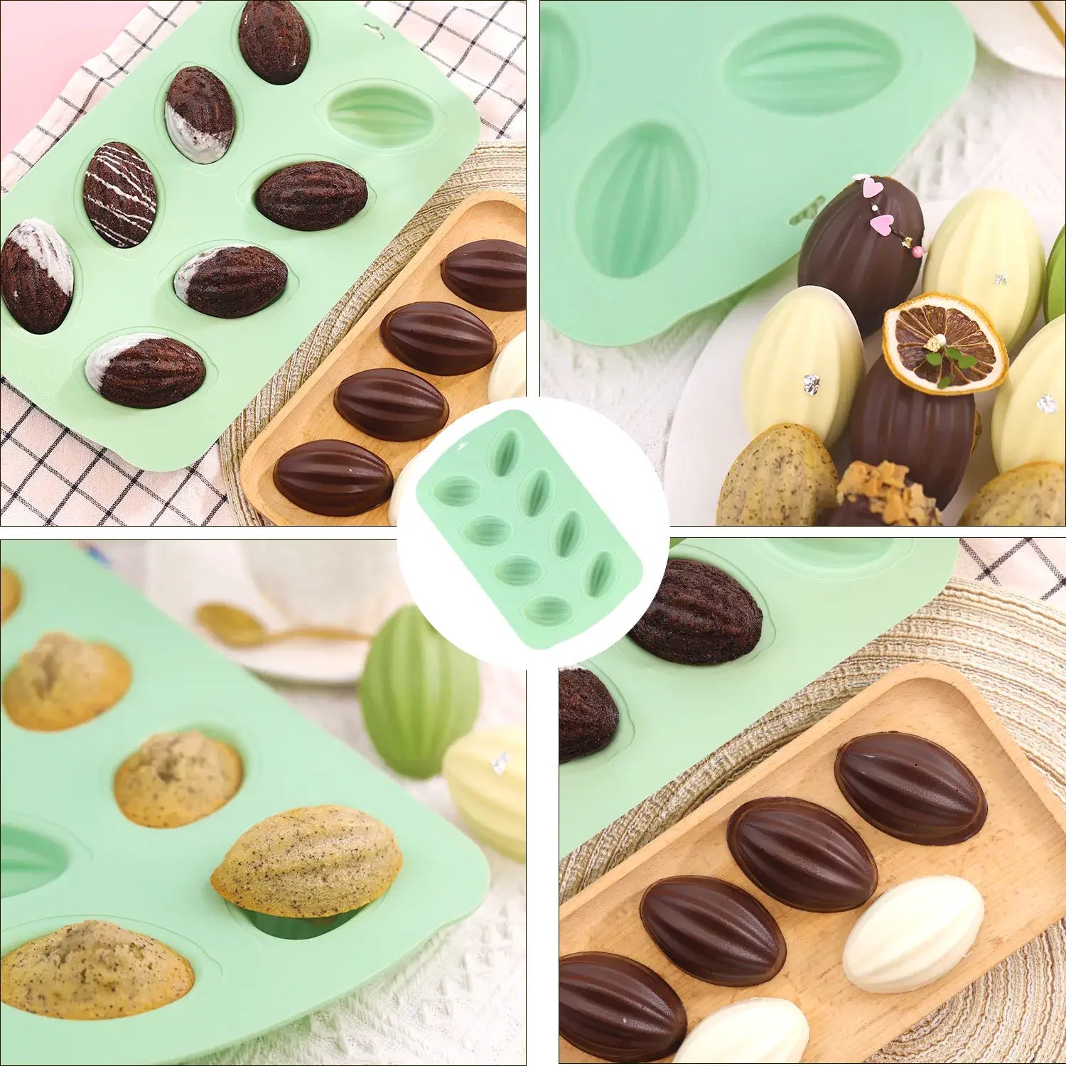 Nut Silicone Chocolate Mold