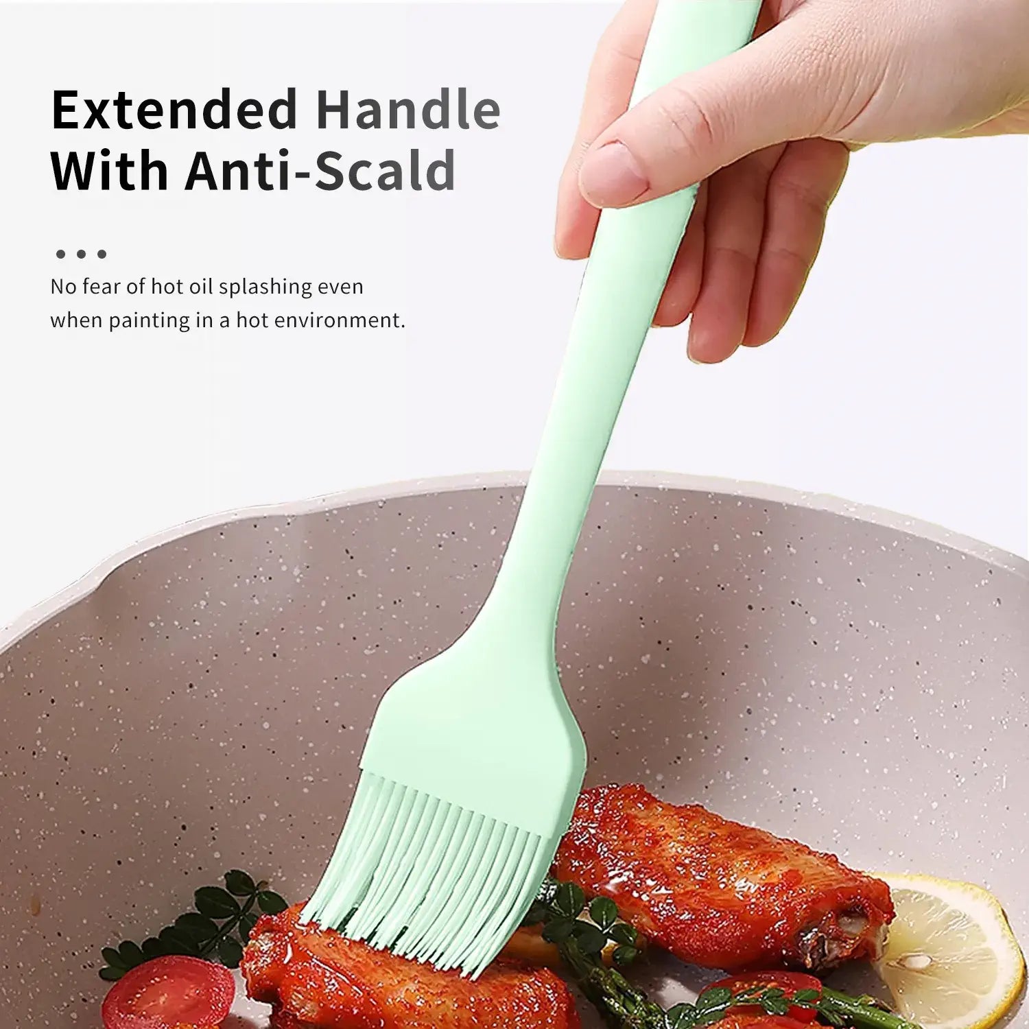 Silicone Basting Pastry Brush