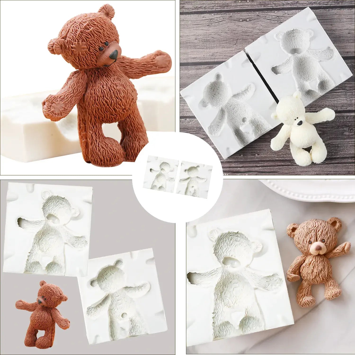 Bear Fondant Mold